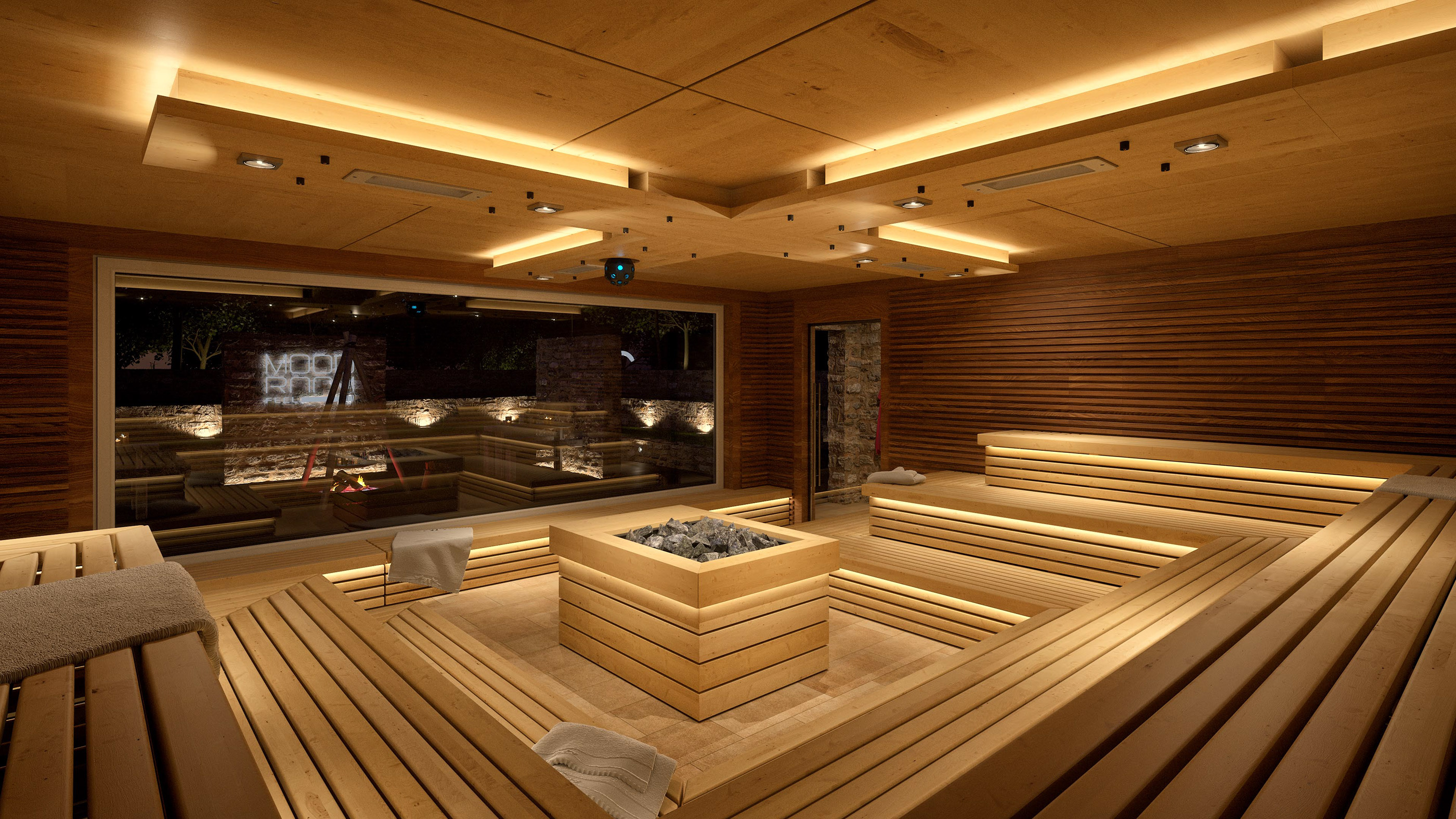 活动桑拿房设计，多元灯光营造 Mood-Room 氛围-16