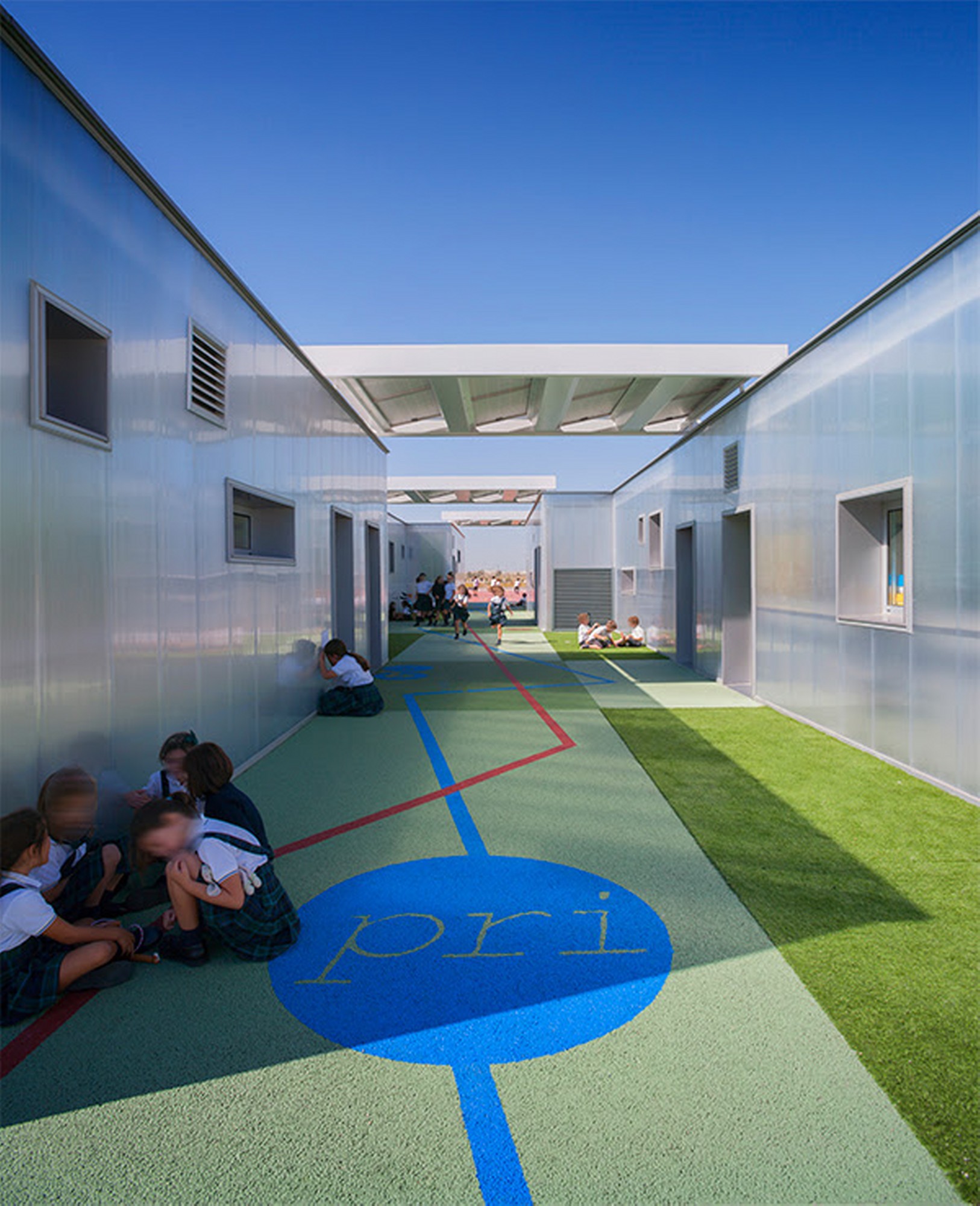 加州双层玻璃校园建筑设计-26