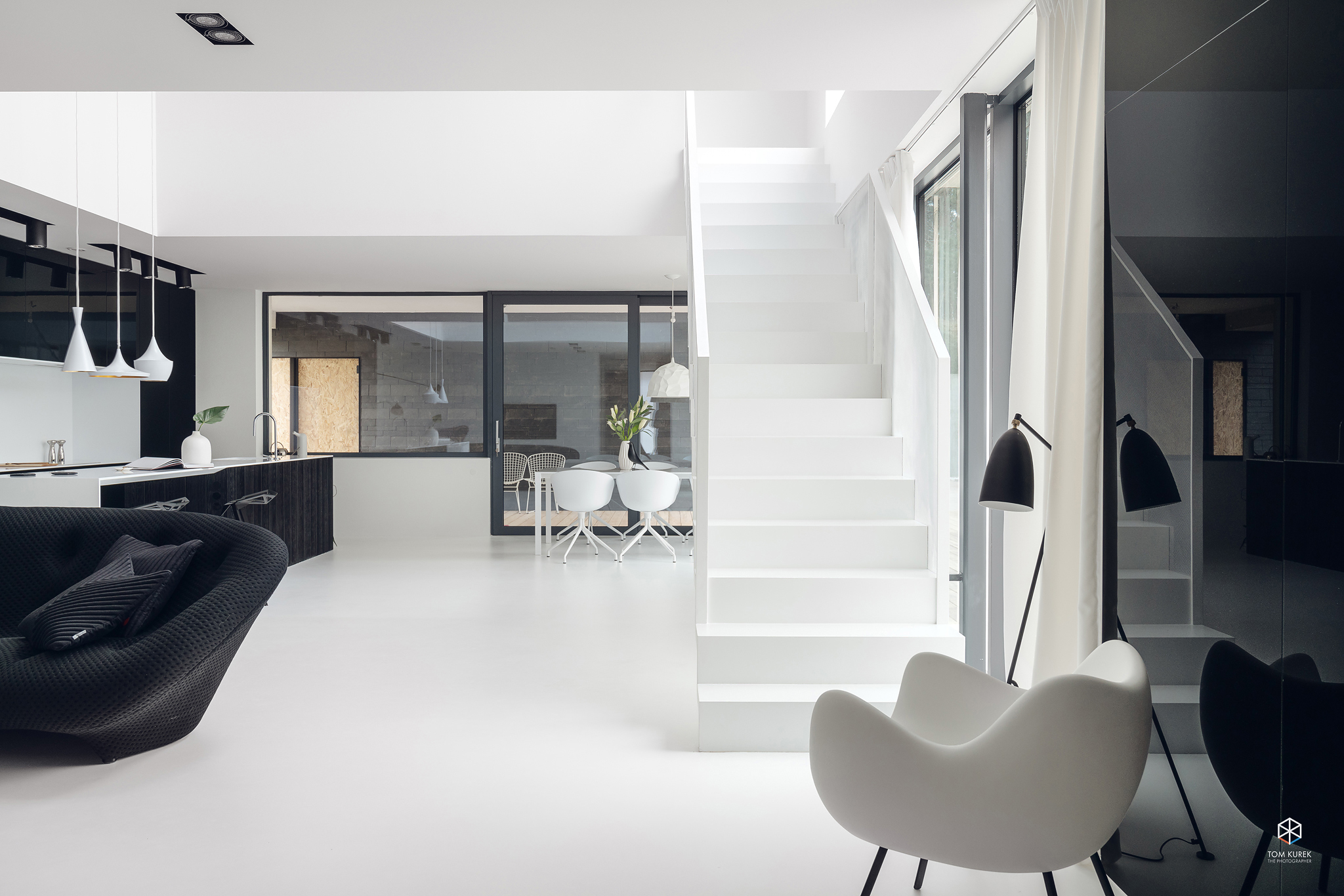 极简黑白空间，打造时尚家居-23