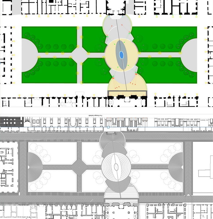 项目 A 阶段)中央核心区、铺路、家具和喷泉-13