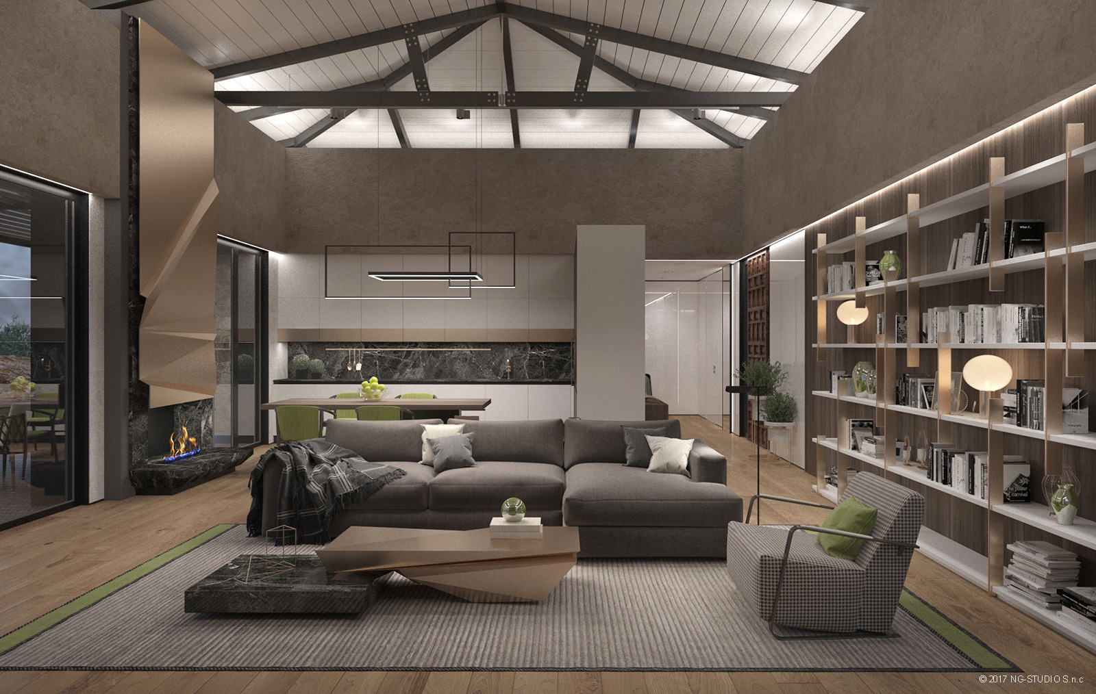 意大利里维埃拉现代别墅设计，NG-STUDIO 打造自然与艺术的融合-5