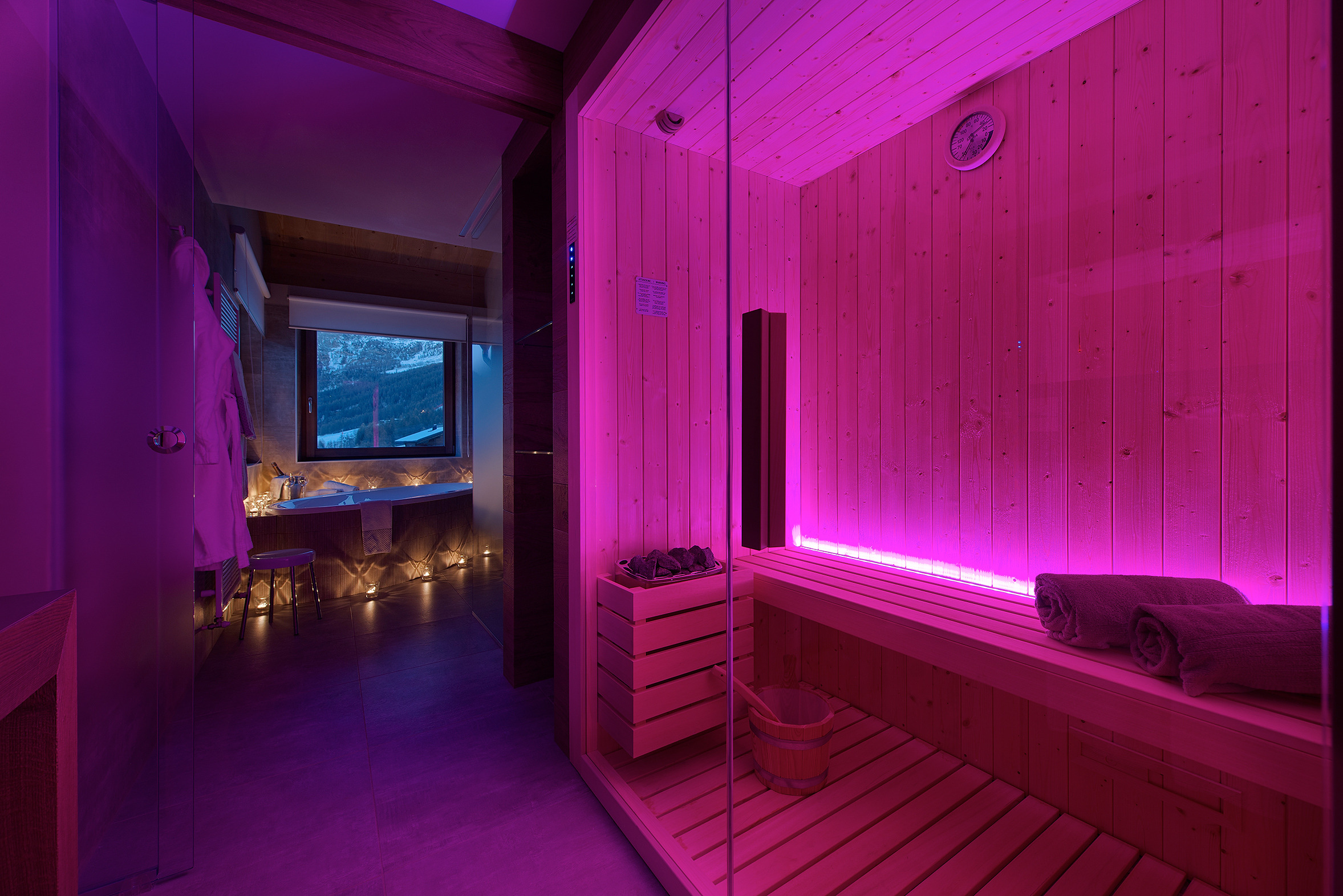 意大利 Livigno 酒店“Baita Montana”自然元素主题设计-21