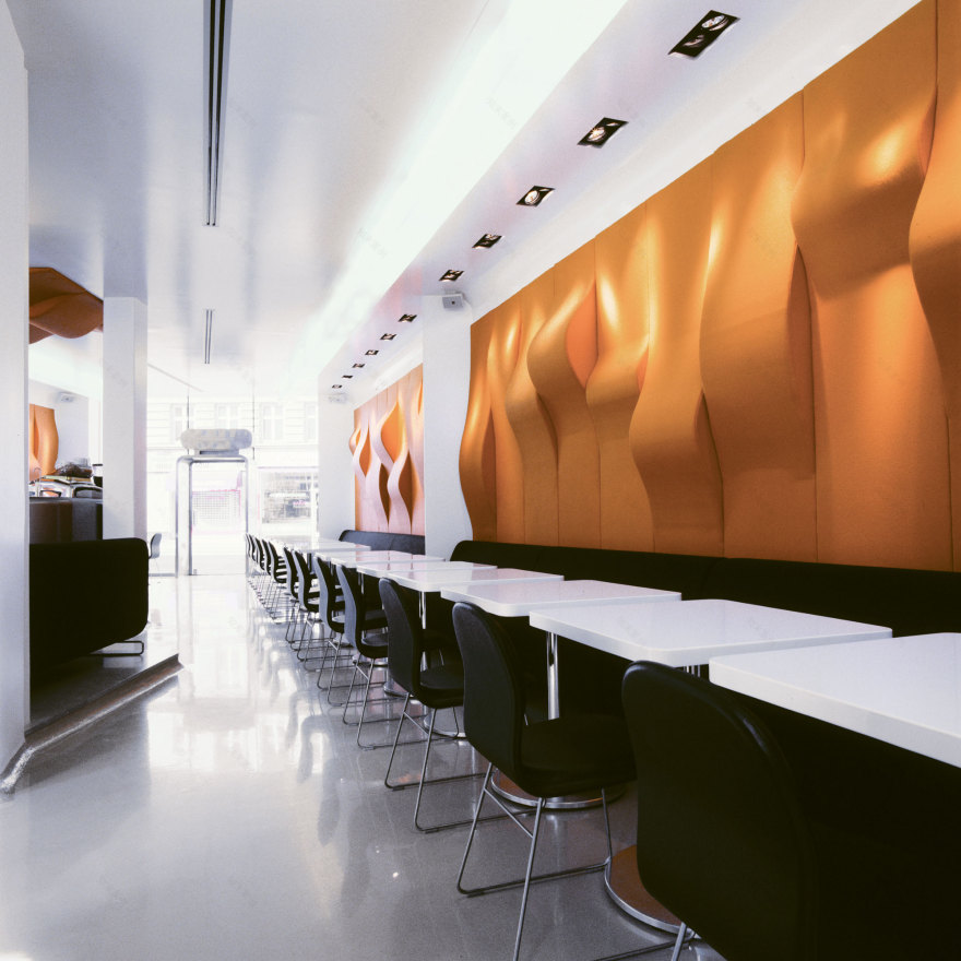 活力曲线概念咖啡厅设计-5