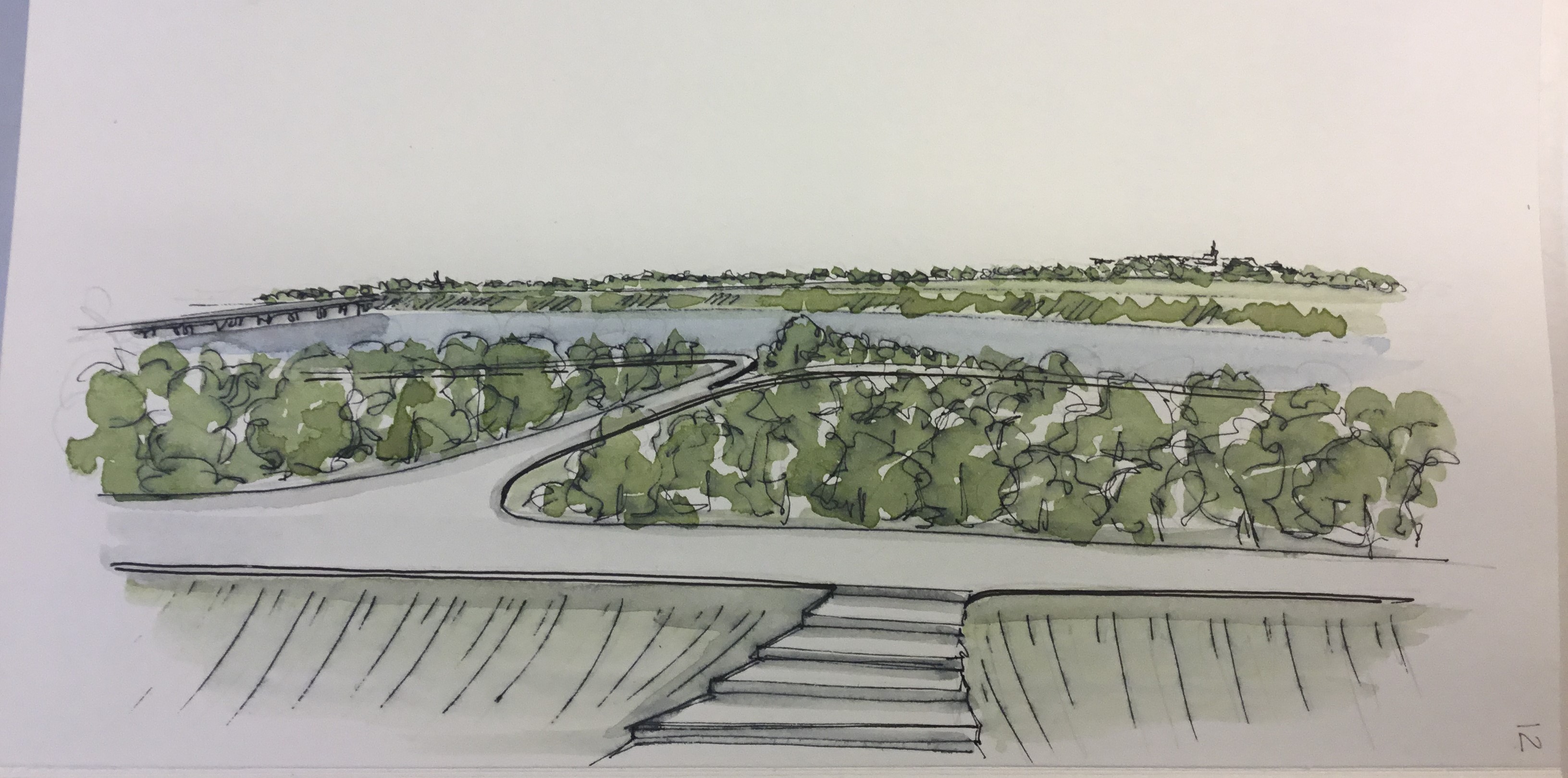 浪漫恐龙的河畔景观设计-18