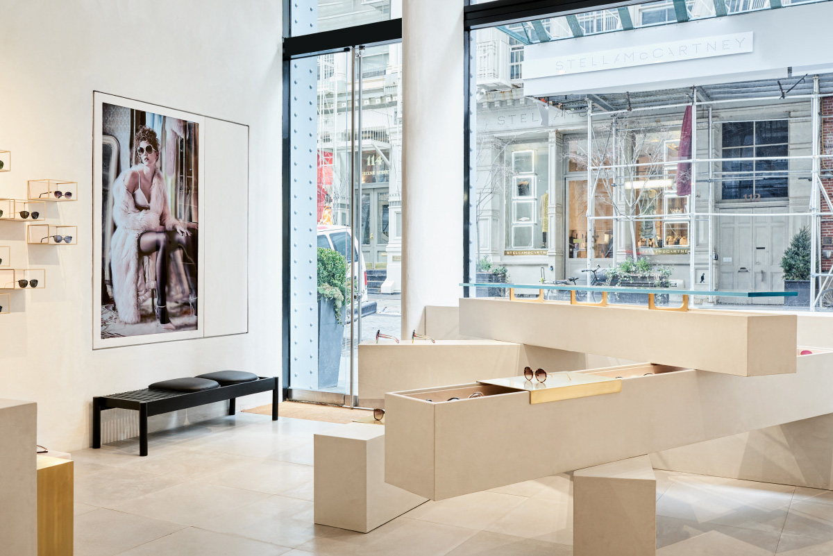 纽约 SoHo,琳达·法罗眼镜店打造精致奢华空间-20