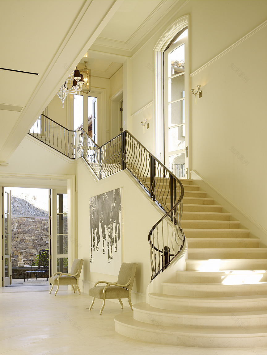 融合自然景观的加州别墅设计-45