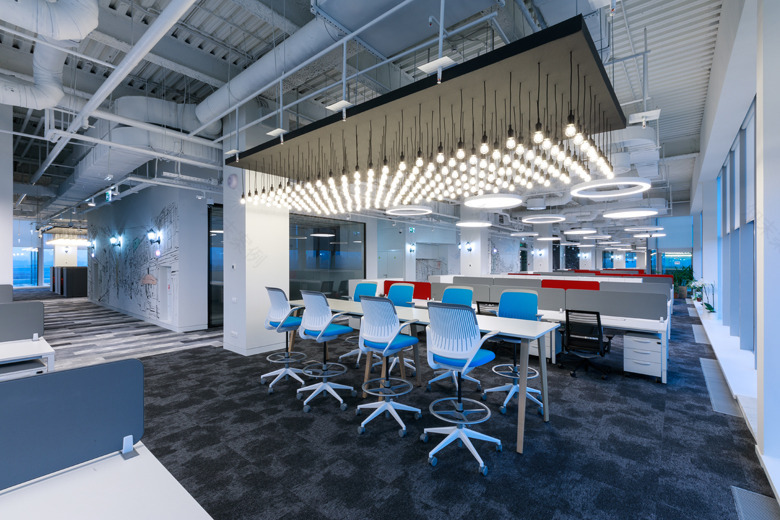 华为俄罗斯办公室设计展现地域特色-0