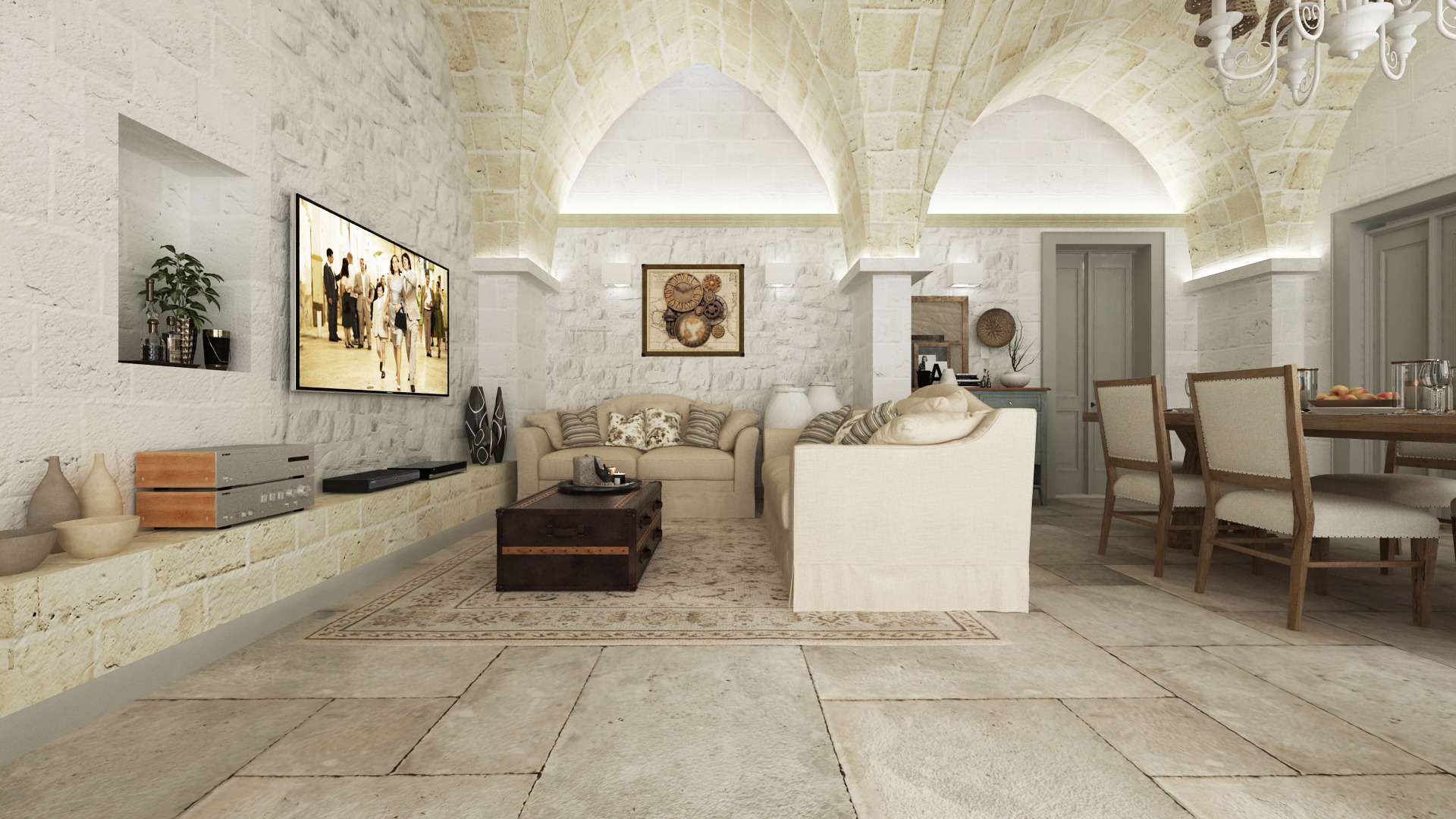 融合传统与现代的意大利普利亚住宅修复-1