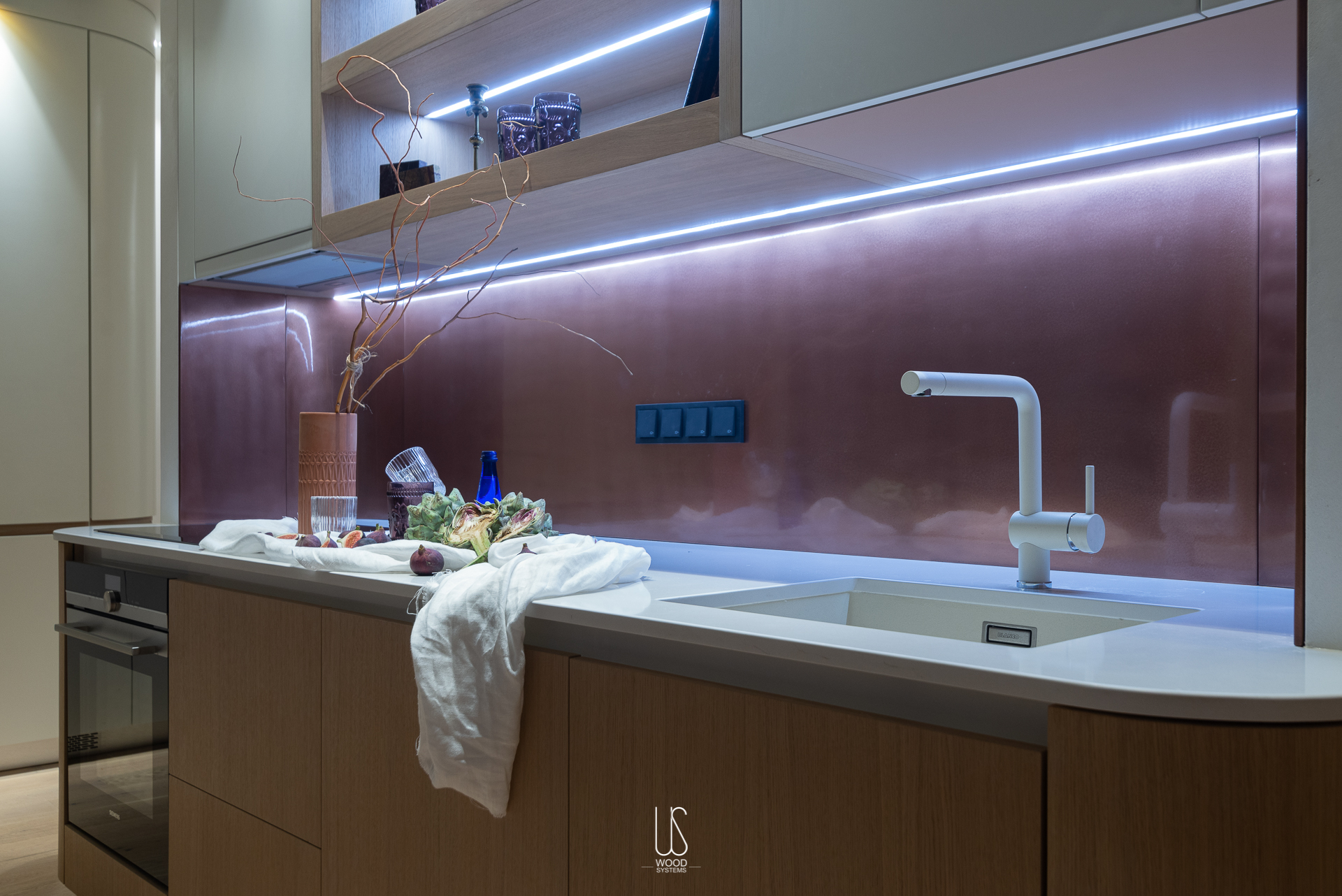 乌克兰基辅 WOODSystems 定制厨房"cu29"-45