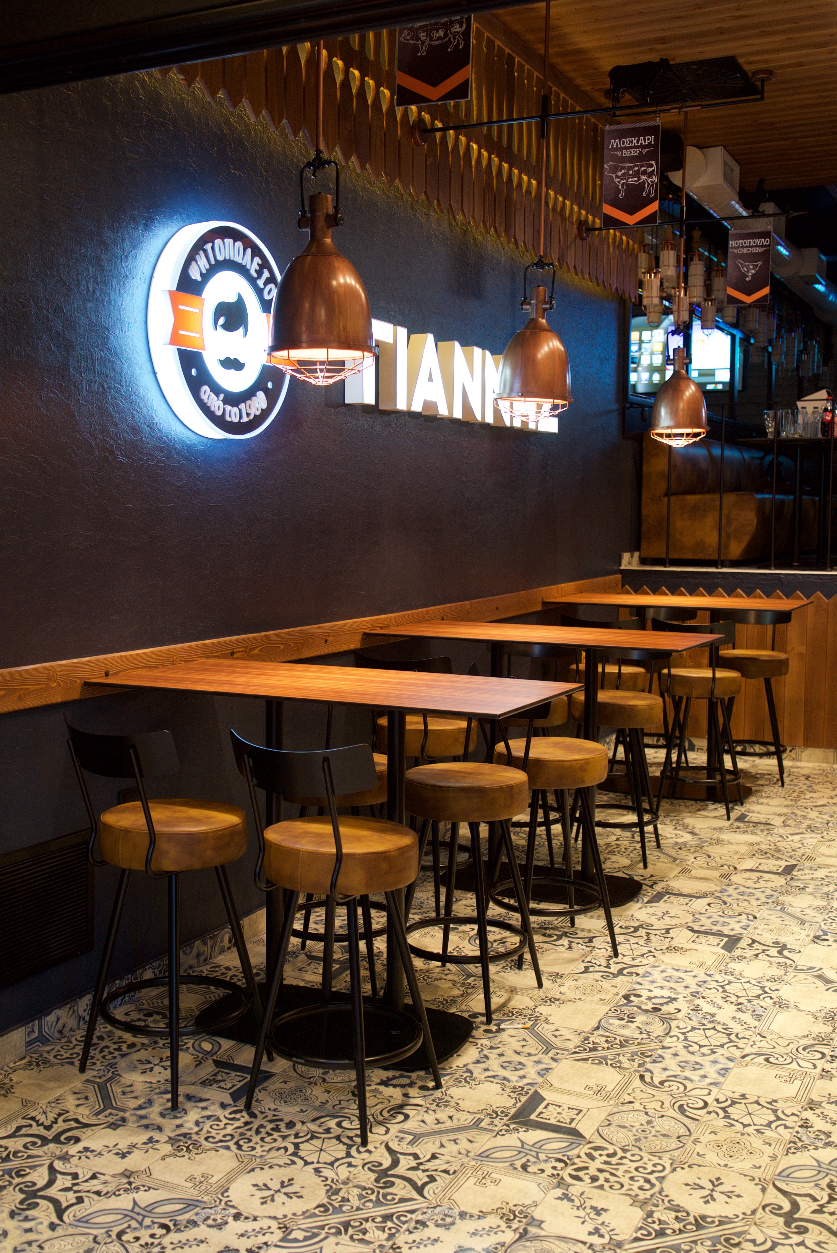 2016 年完成的希腊风格餐厅设计-13