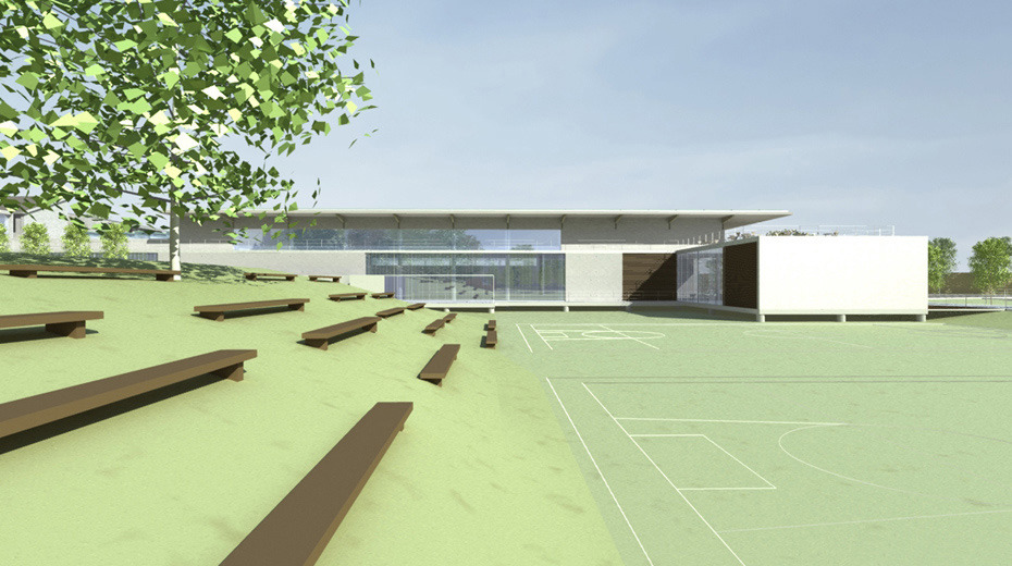 公共体育中心设计 | 独特建筑形态与公共代表性的完美结合-4