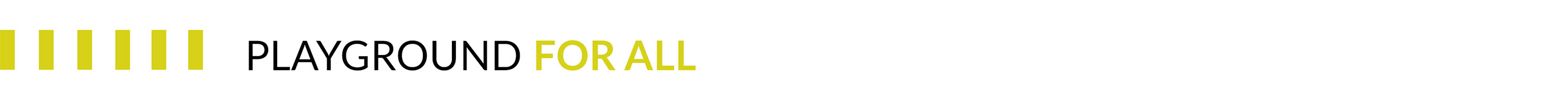 PLAYGROUND FOR ALL-0