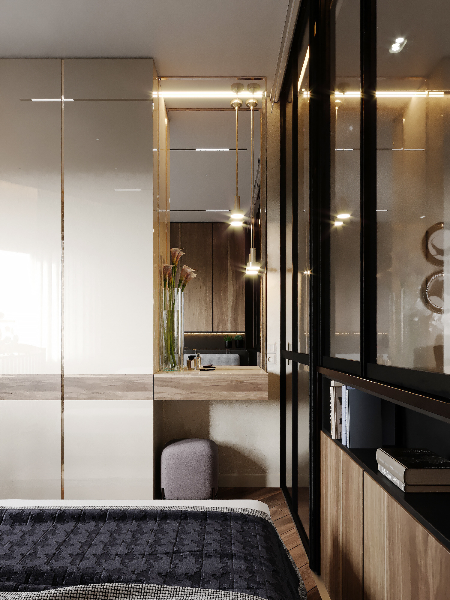 浪漫法式客厅，温馨和谐的家庭角落-6