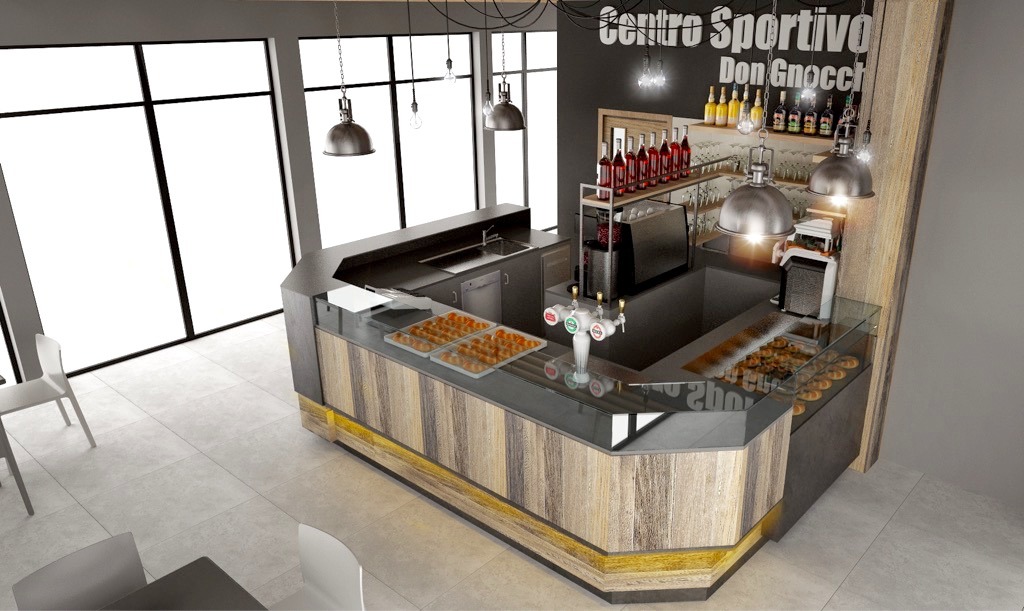 运动中心的餐饮空间设计-3