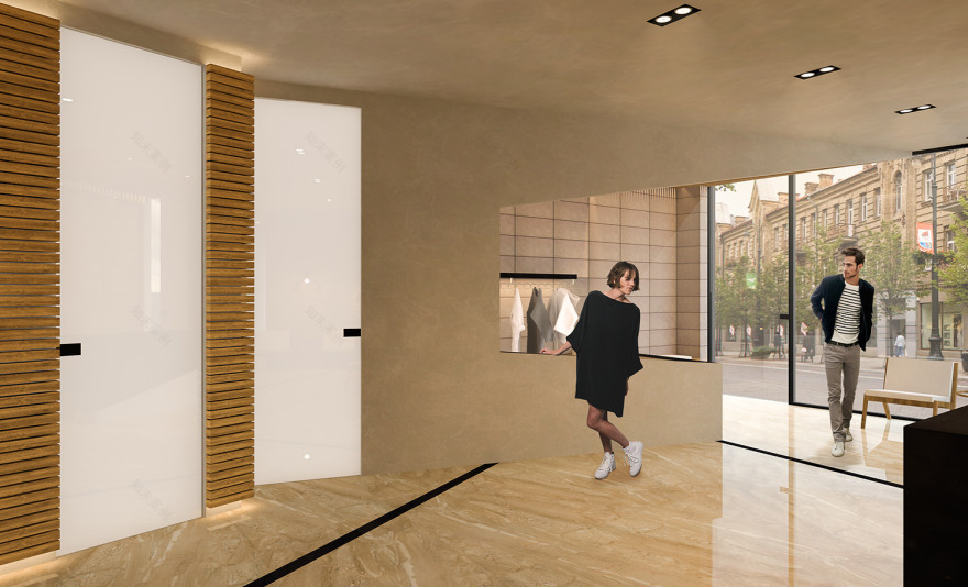 简约城市绿洲——246 平米 wellness 中心设计-10