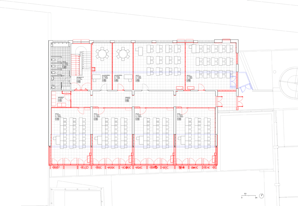 H 建筑事务所用新的外立面升级了 20 世纪 50 年代的学校建筑-42