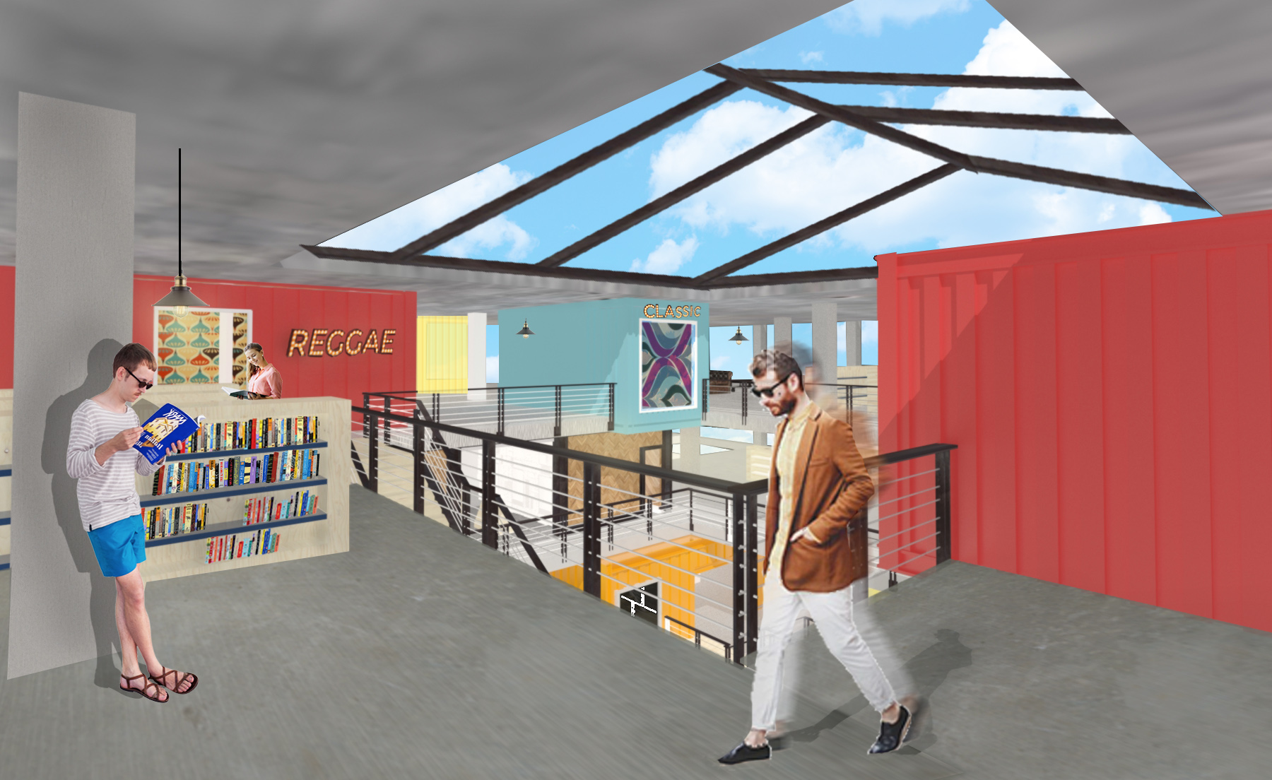 Design 5: Rome, Bookstore-2