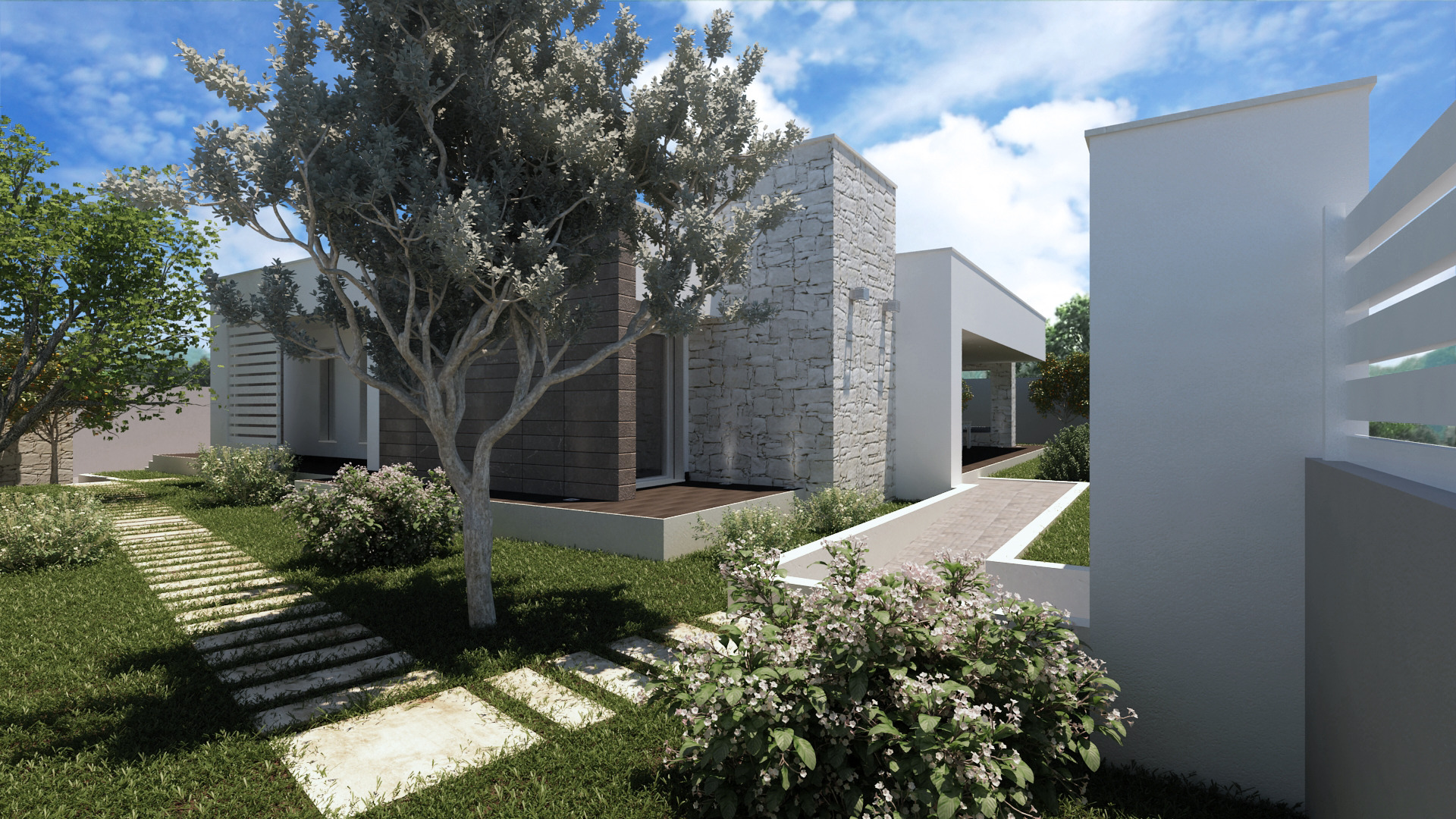 现代家庭别墅设计，室内外和谐共生-4