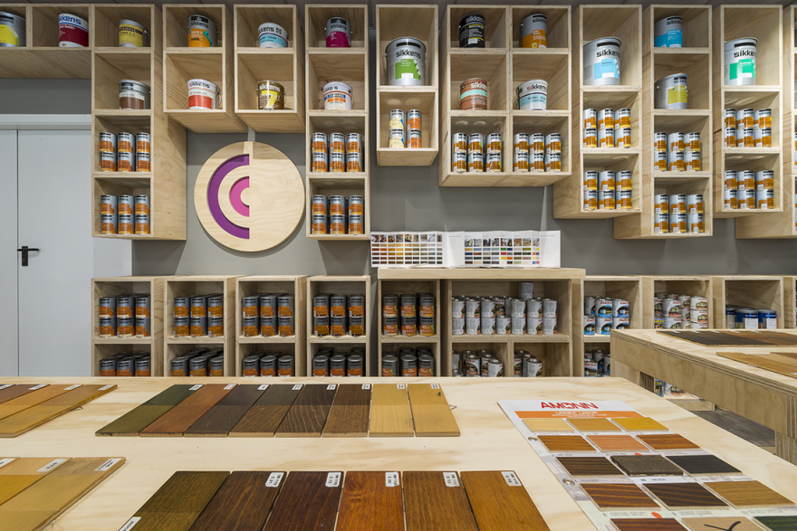 Colorificio Carnico 色彩展示空间-7