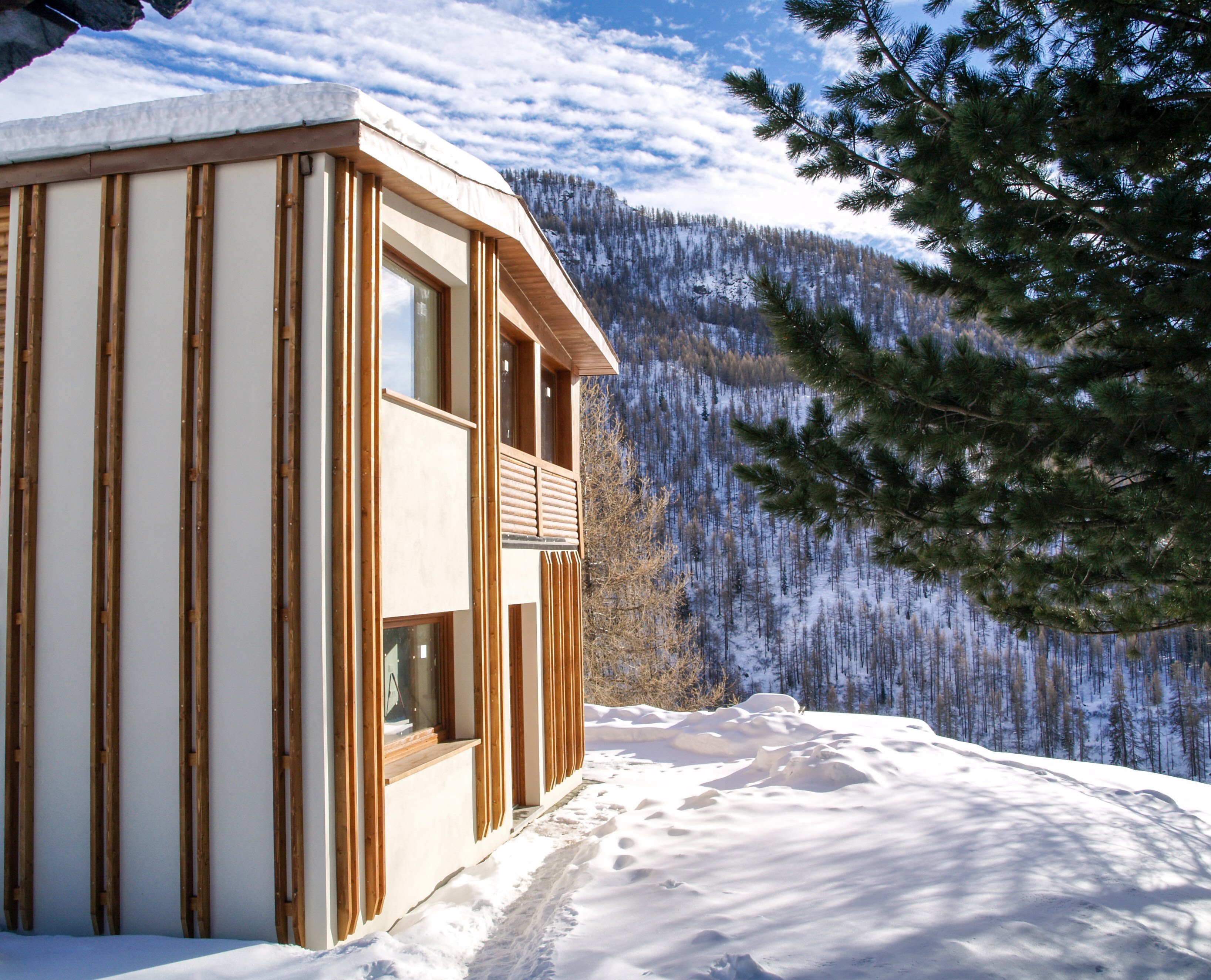 山间木屋的现代复兴-24