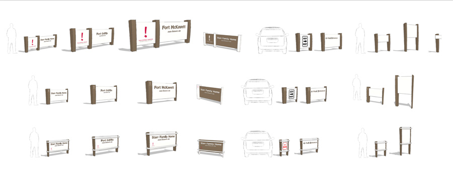 德州历史委员会 | 跨越百年的标准化导示设计-9