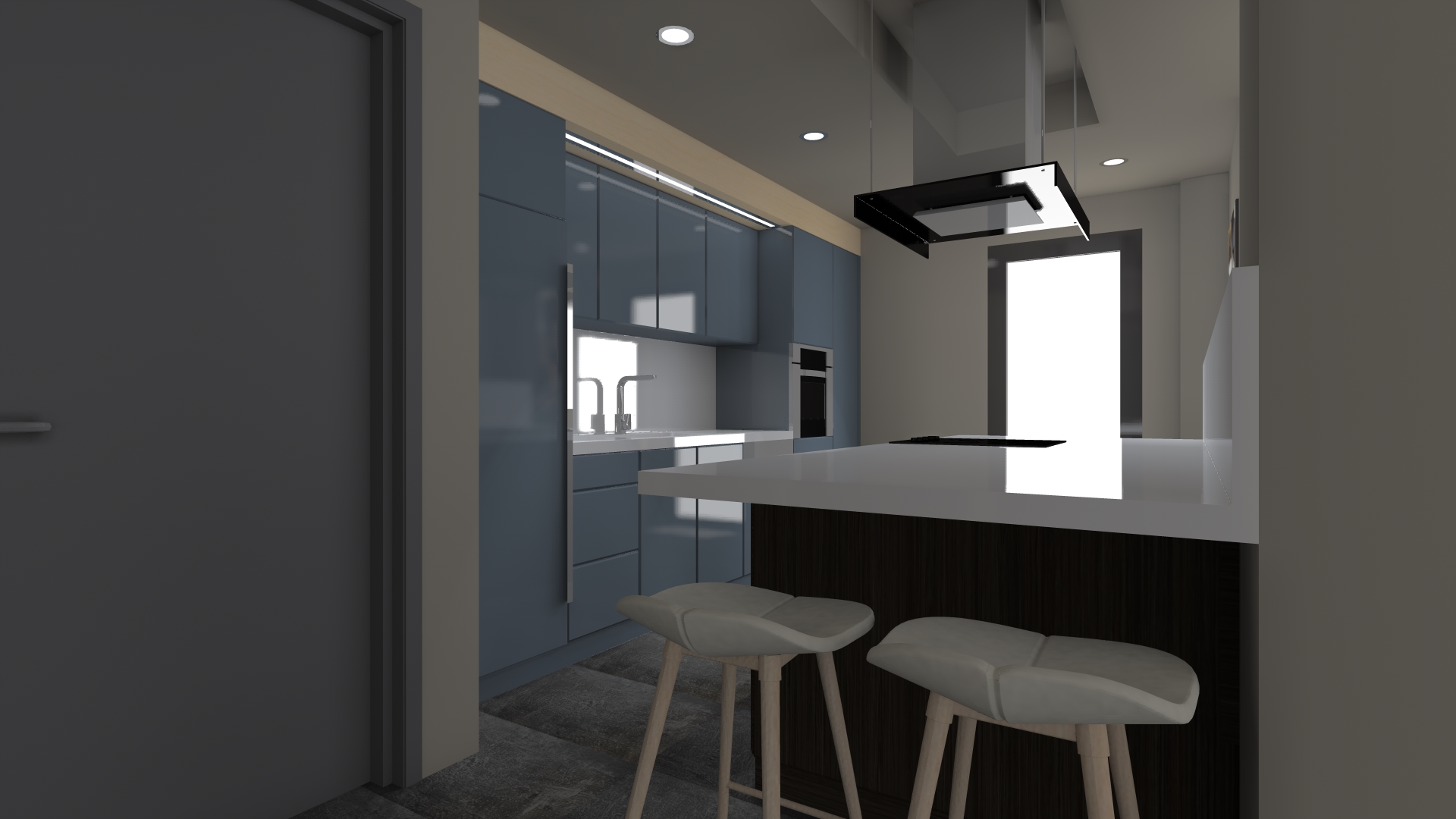 120 平米公寓，打造极简生活空间-7