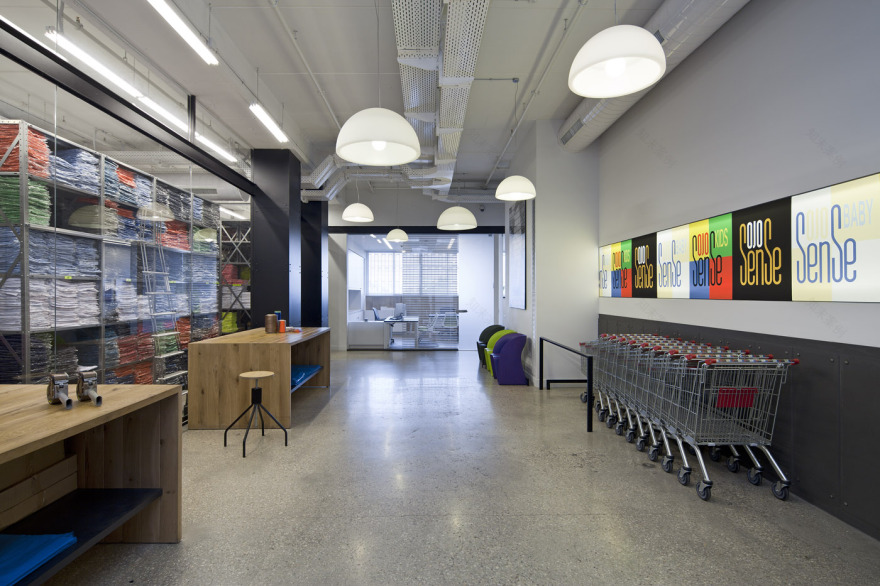 南部特拉维夫工业区 500 平米纺织品展示空间-33