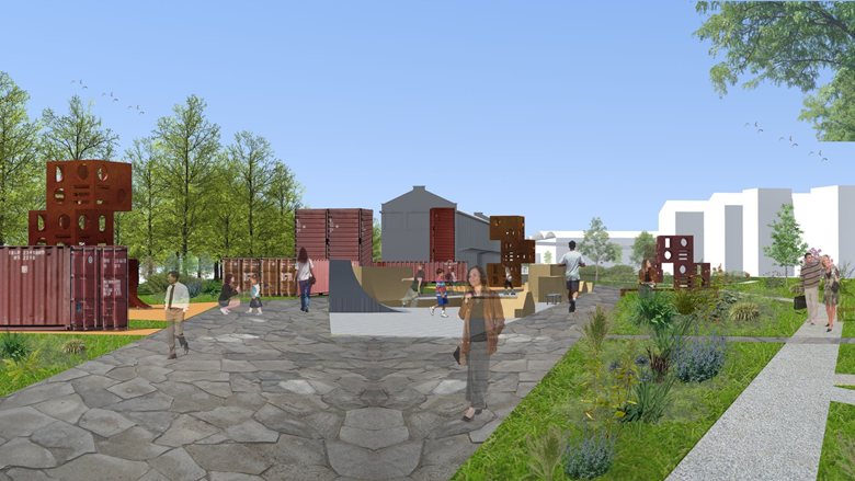 米兰城市复兴项目 | 城市绿洲与住宅办公一体化设计-2