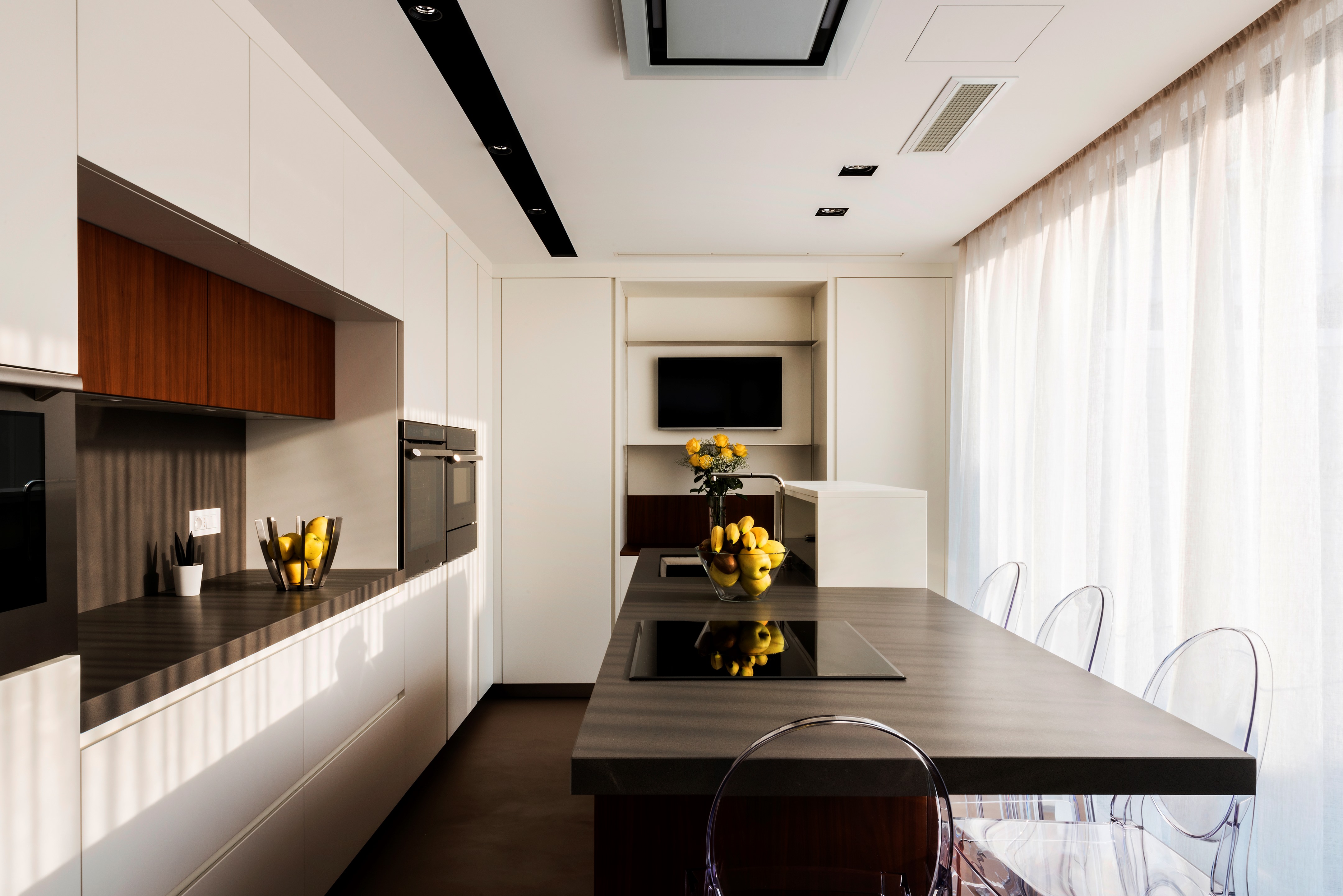 野花园中的现代住宅-2