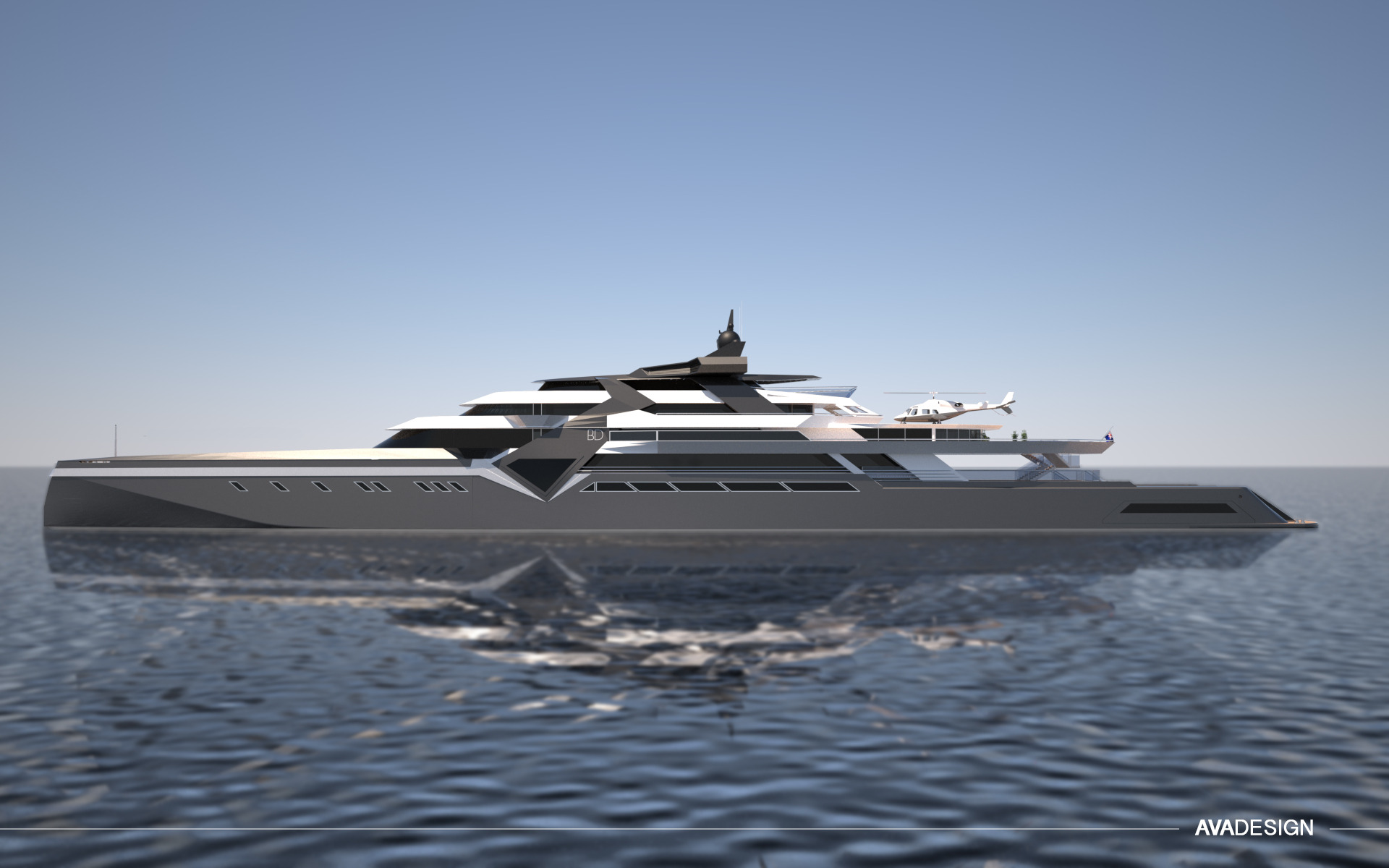 豪华游艇设计-2