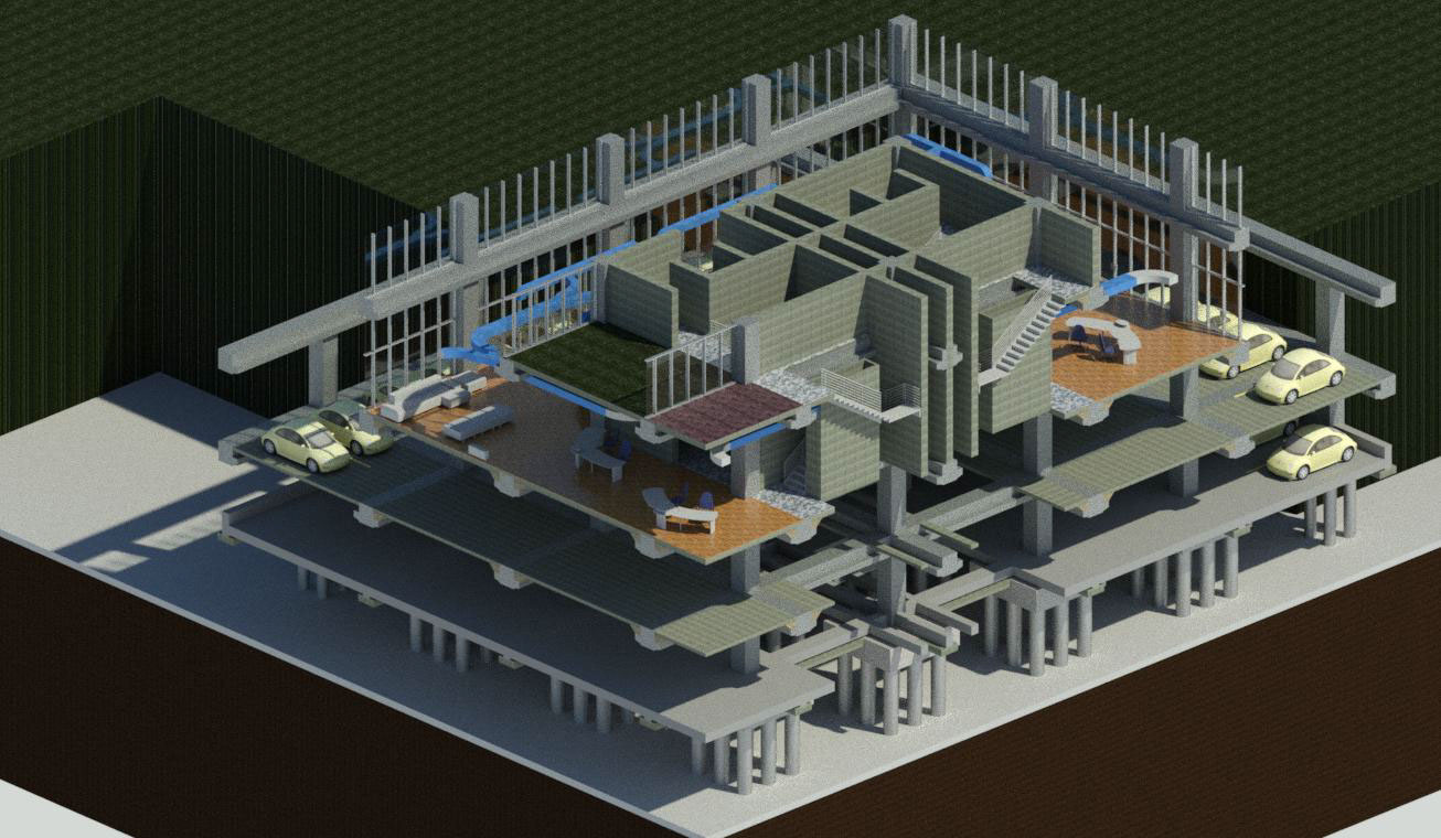 丹麦天空村 Rodovre 混合用途塔楼的 BIM 协调项目-19