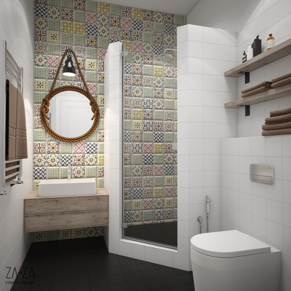 年轻公寓的极简生活空间-29