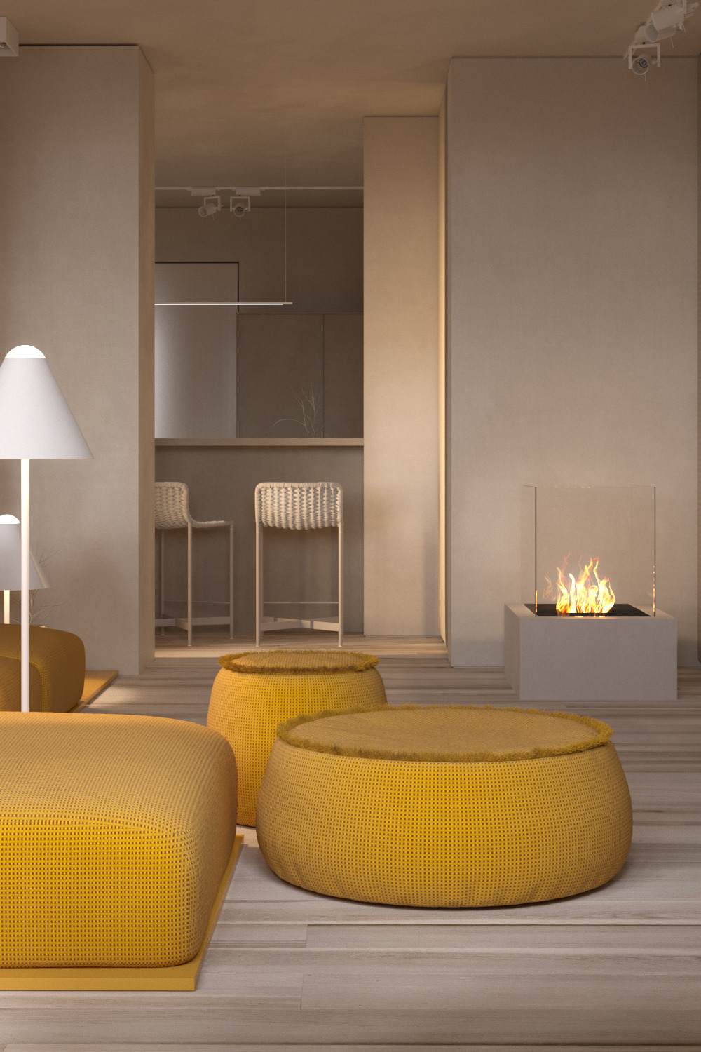 基辅中心 192 平米现代风公寓设计-8