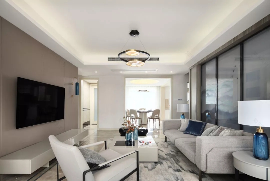 江南水韵——无锡沁春园 160m²新中式空间设计-9