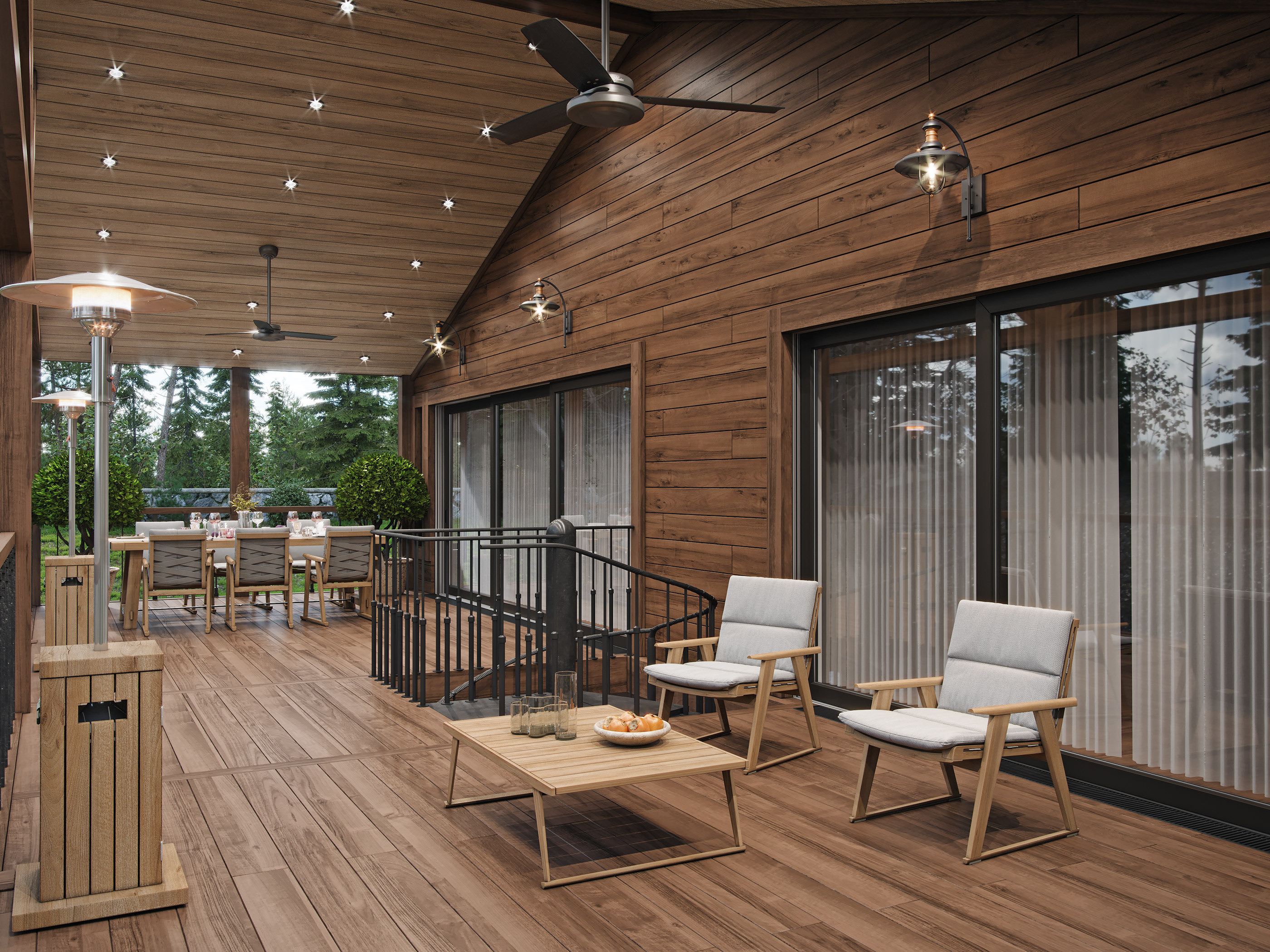 山间别墅翻新，自然与现代交融-3