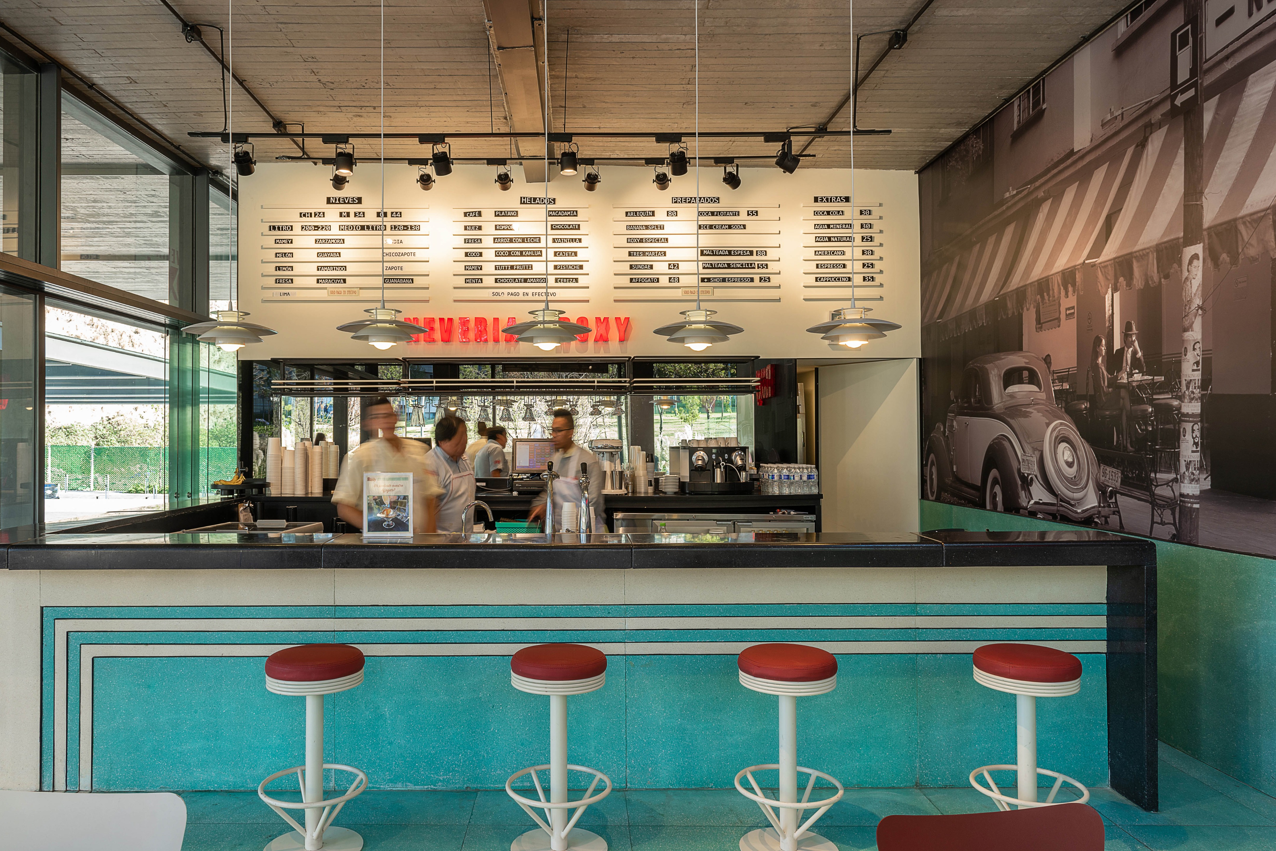 墨西哥城“洛斯菲瑞”冰淇淋店-13