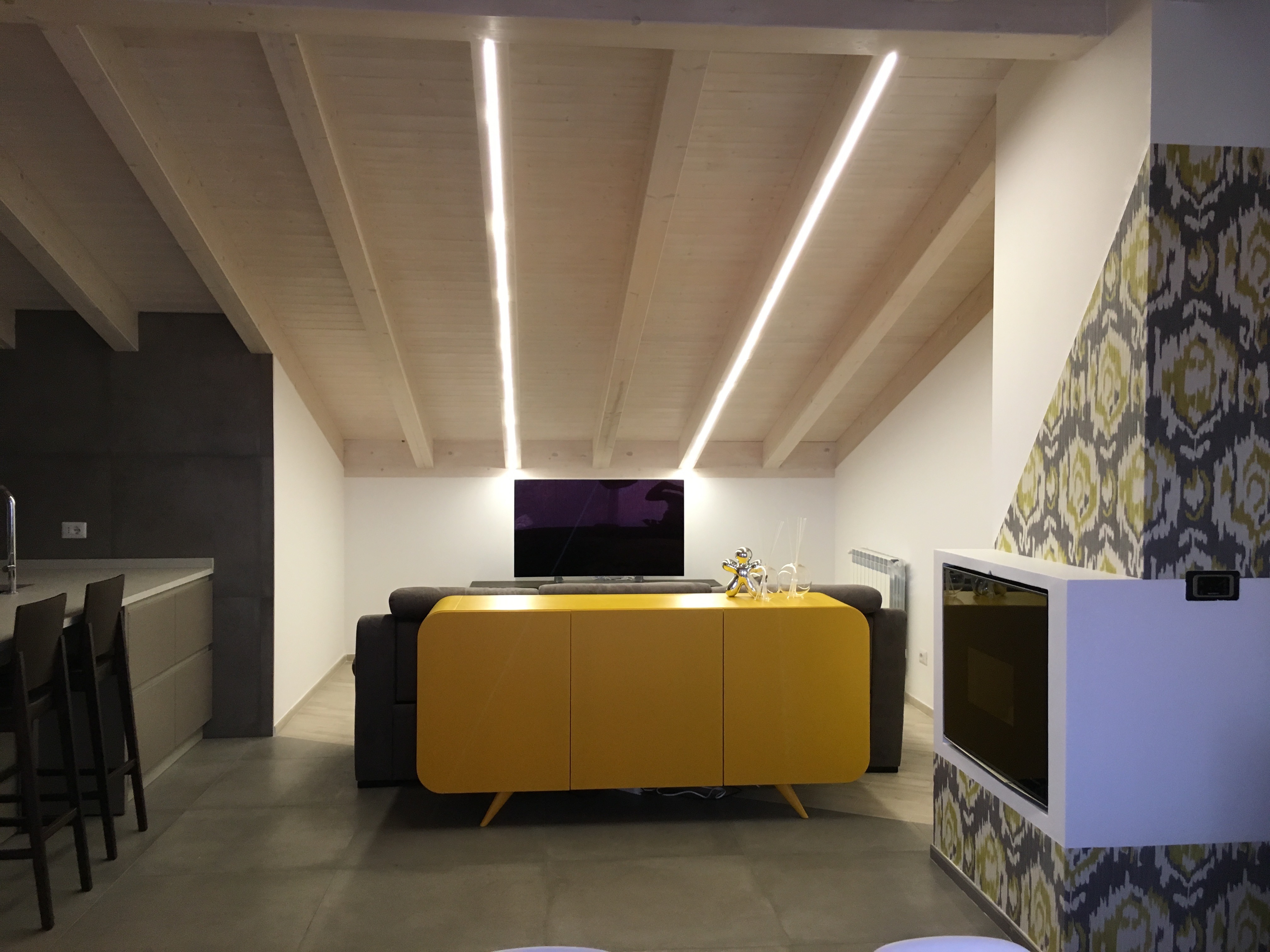 木结构公寓的室内设计-10