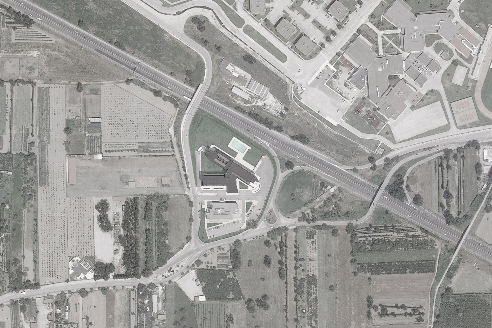 意大利 Gricignano d'Aversa 酒店设计-1