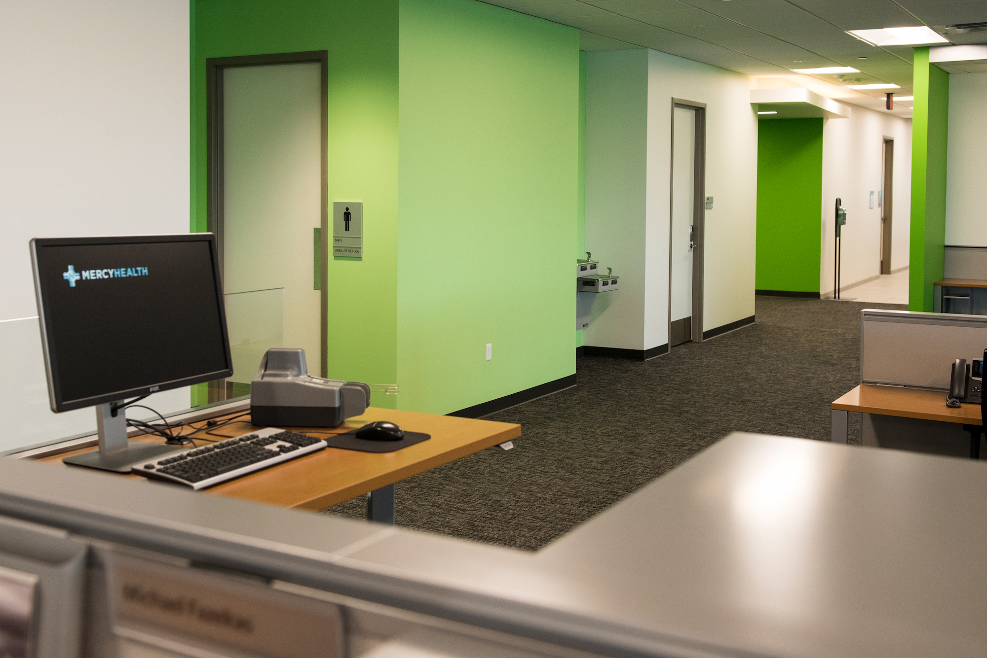 Mercy Health home office interior design-9