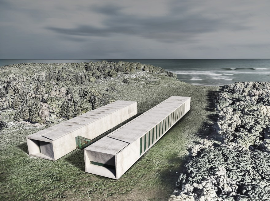 双立方体抽象对话——自然与人工的和谐共存-1