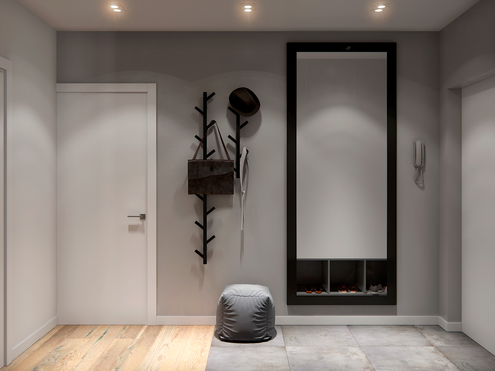 2017 年乌克兰基辅灰色系室内设计案例-3