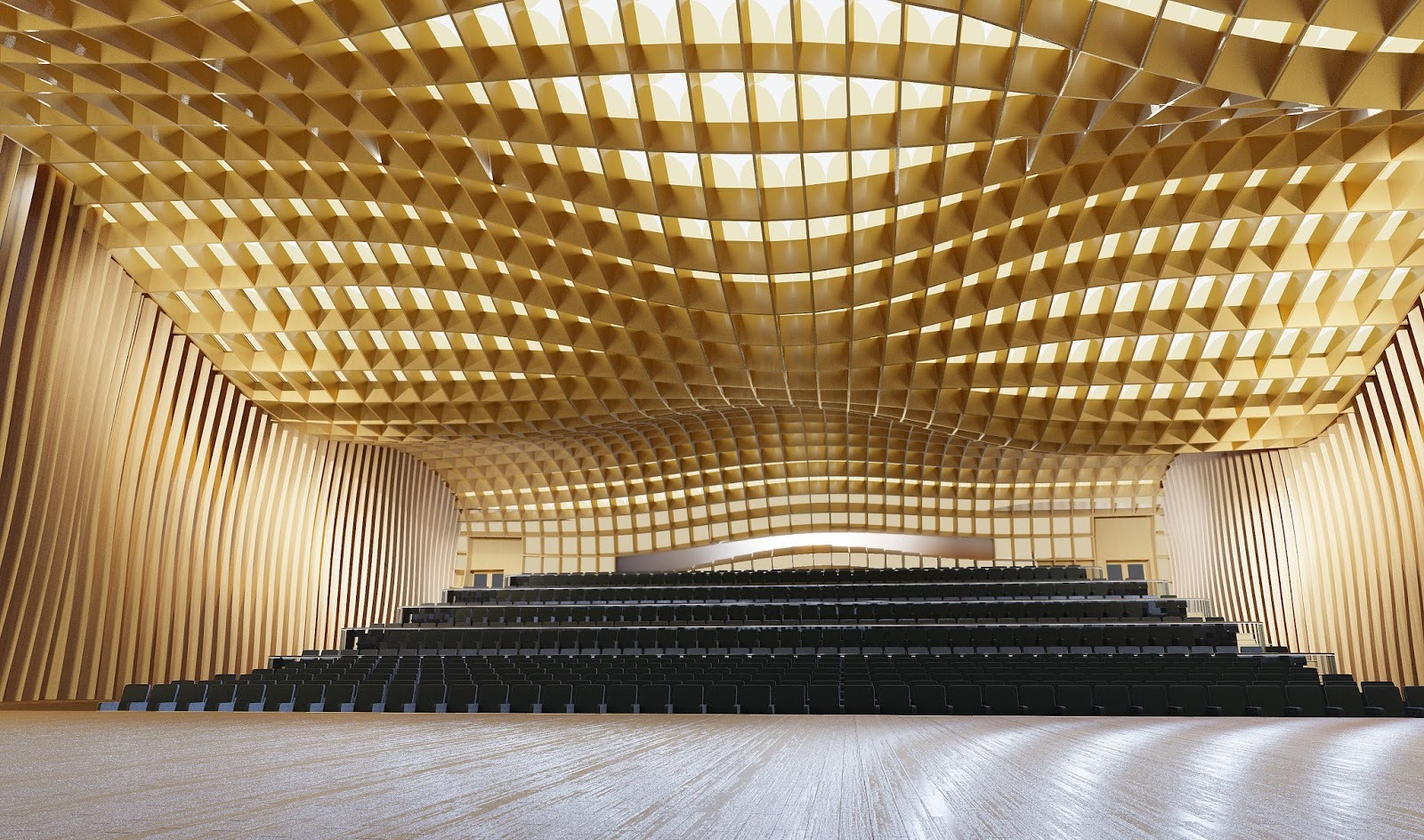 莫斯科历史中心多功能会议厅·影院设计-5