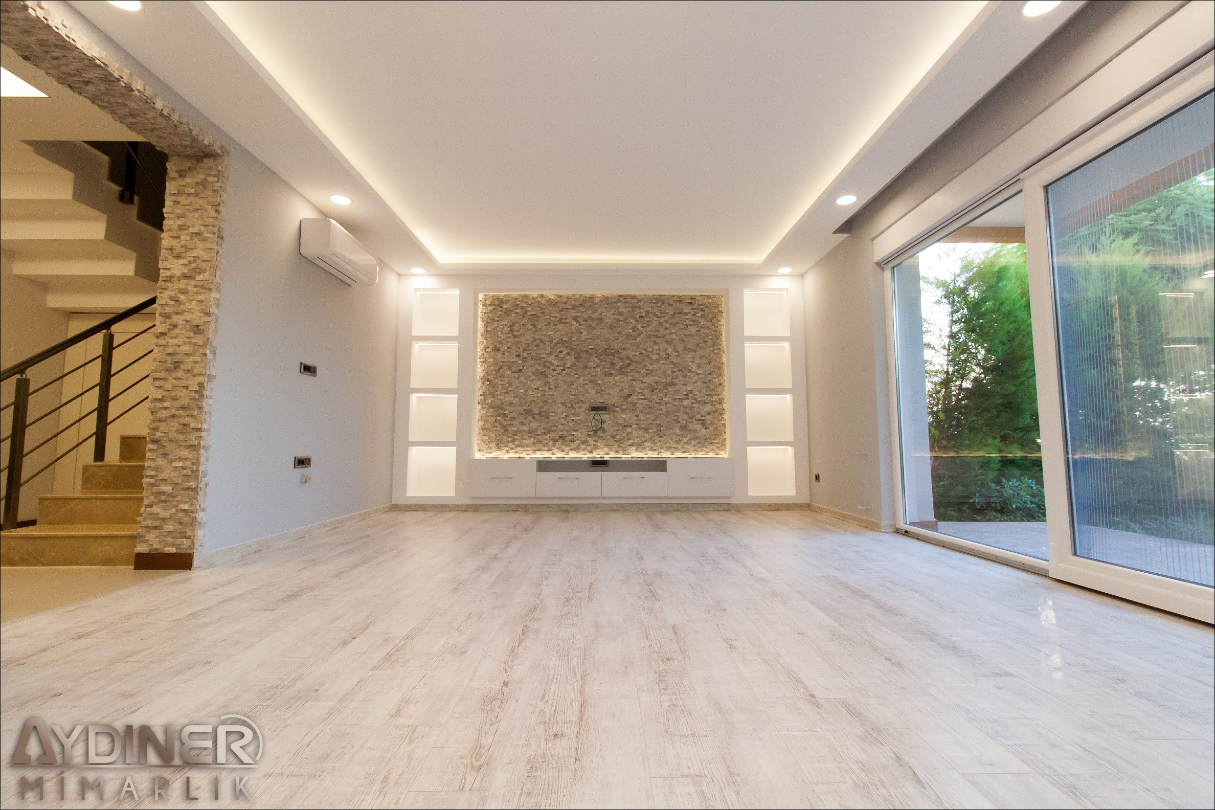 2017 年完工的独栋别墅室内设计案例-22