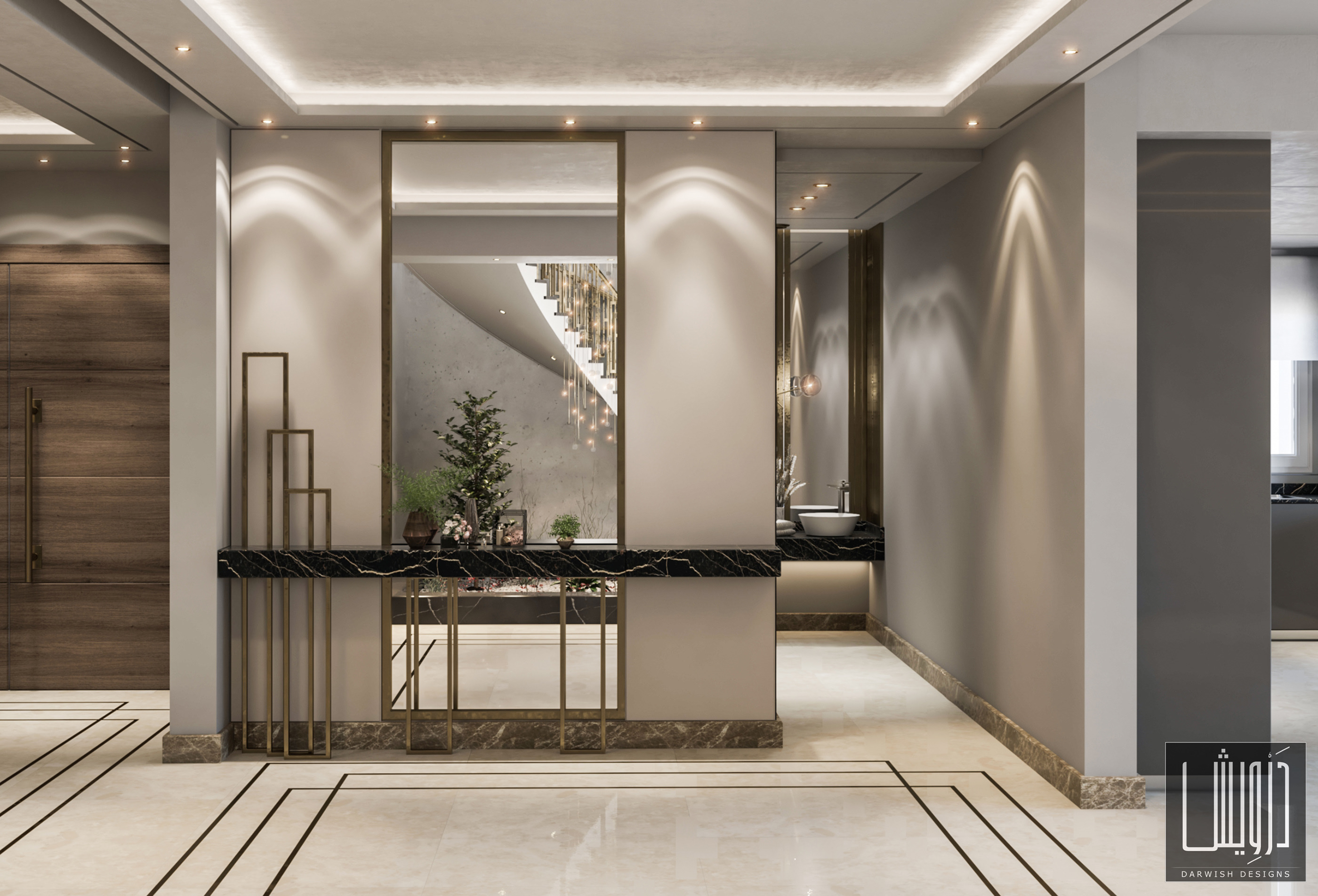 沙特阿拉伯豪华别墅设计-6