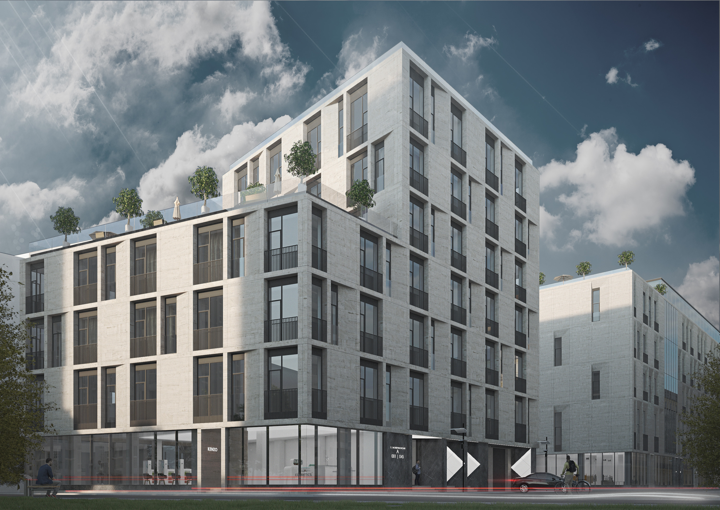 历史韵味与现代融合的公寓设计-2