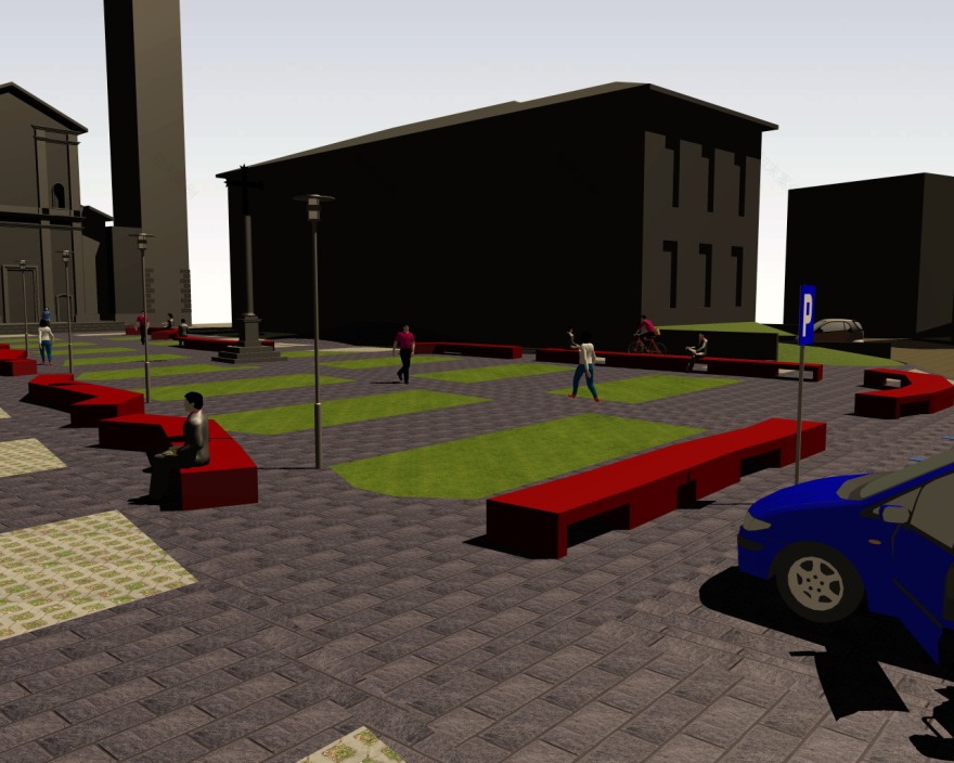 费内格罗中心广场改造设计-6