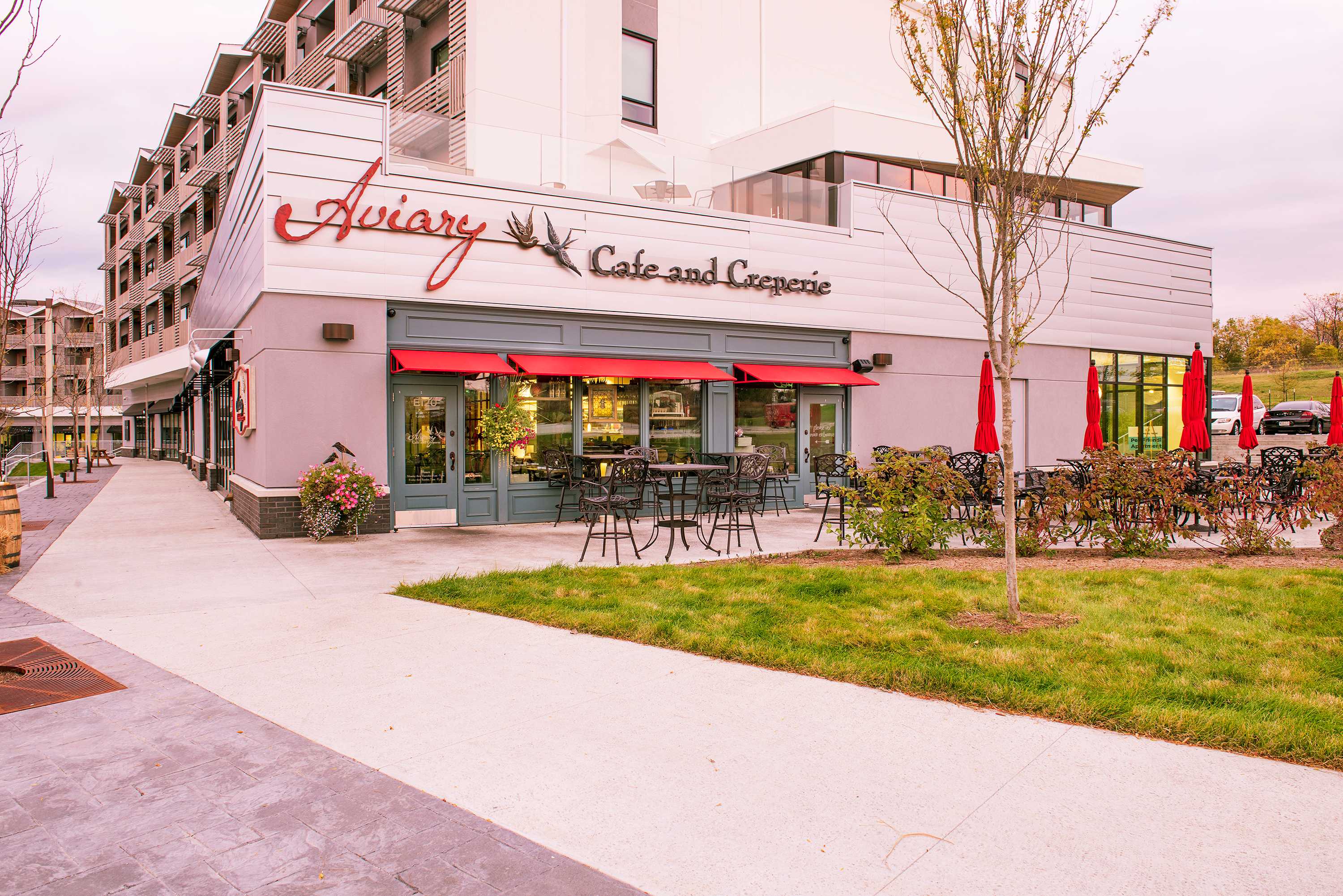 法默斯公园的鸟舍咖啡馆和糕点店-0