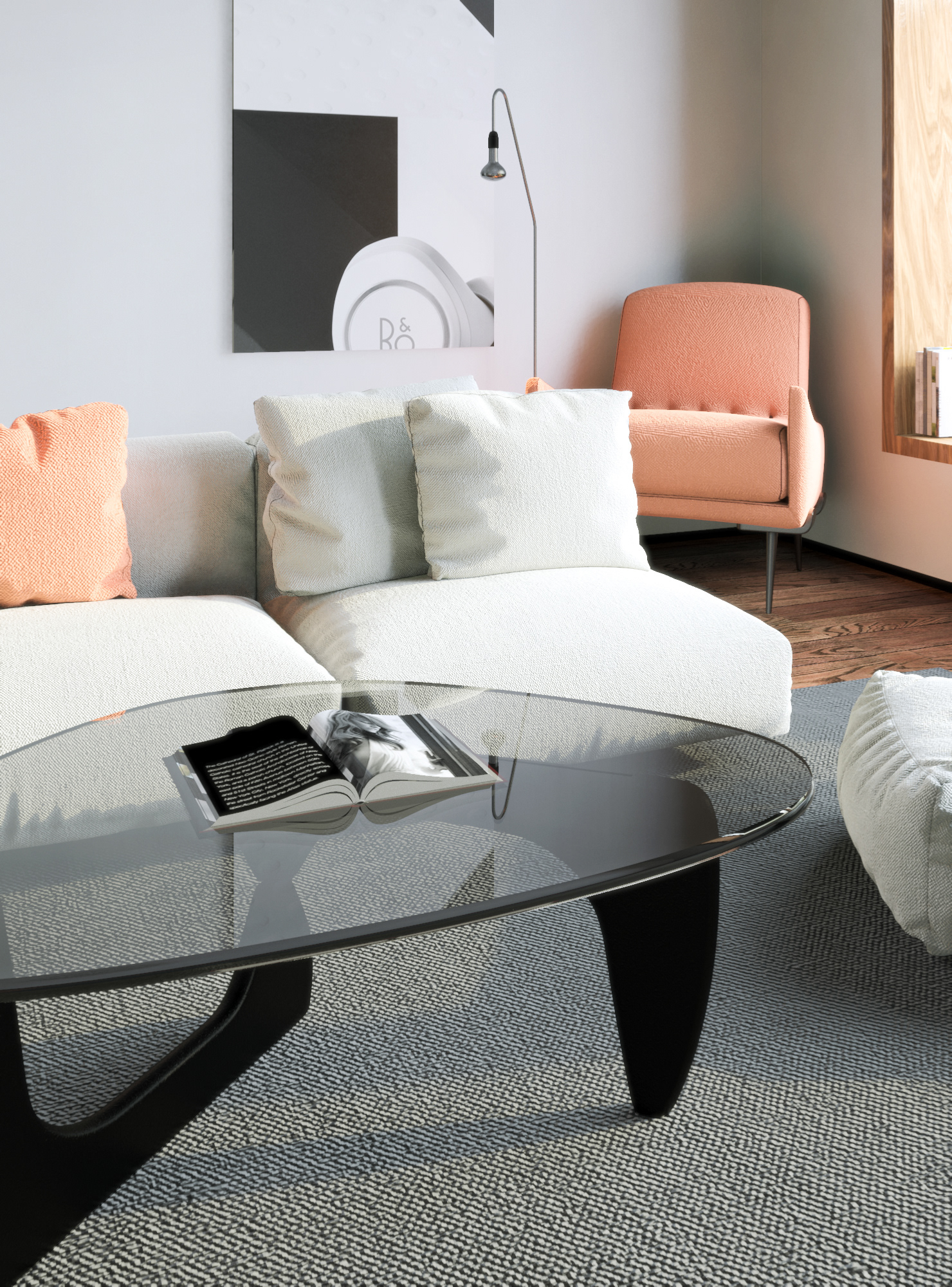 Keyshot 室内渲染，再现 Khai-Mang Quach 设计魅力-8