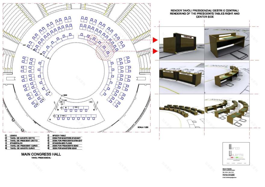 2010 年利比亚政府总统厅与私人厅新办公桌设计-6