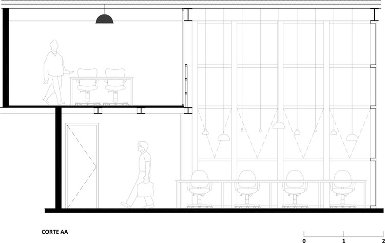 巴西圣保罗 Live Biz 工作室翻新设计-15